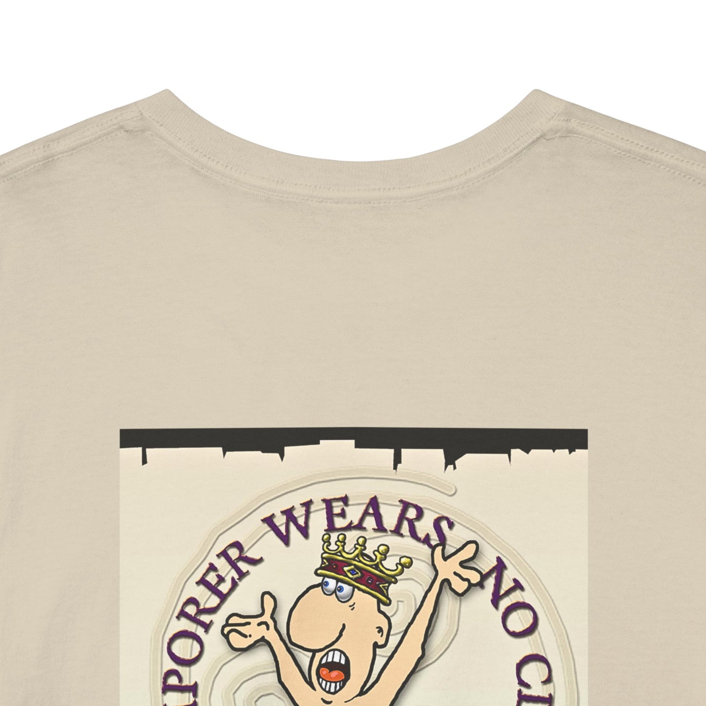 TRiNiTY The Emperor Has No Clothes -  Unisex Heavy Cotton Tee