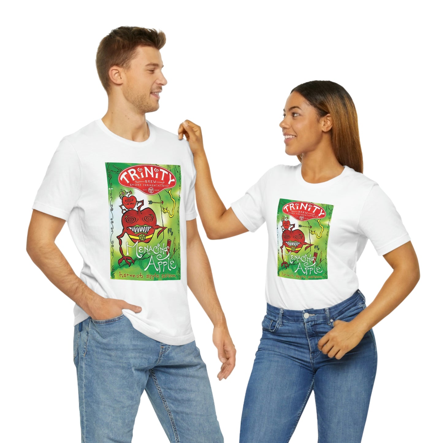 Menacing Apple Short Sleeve Tee