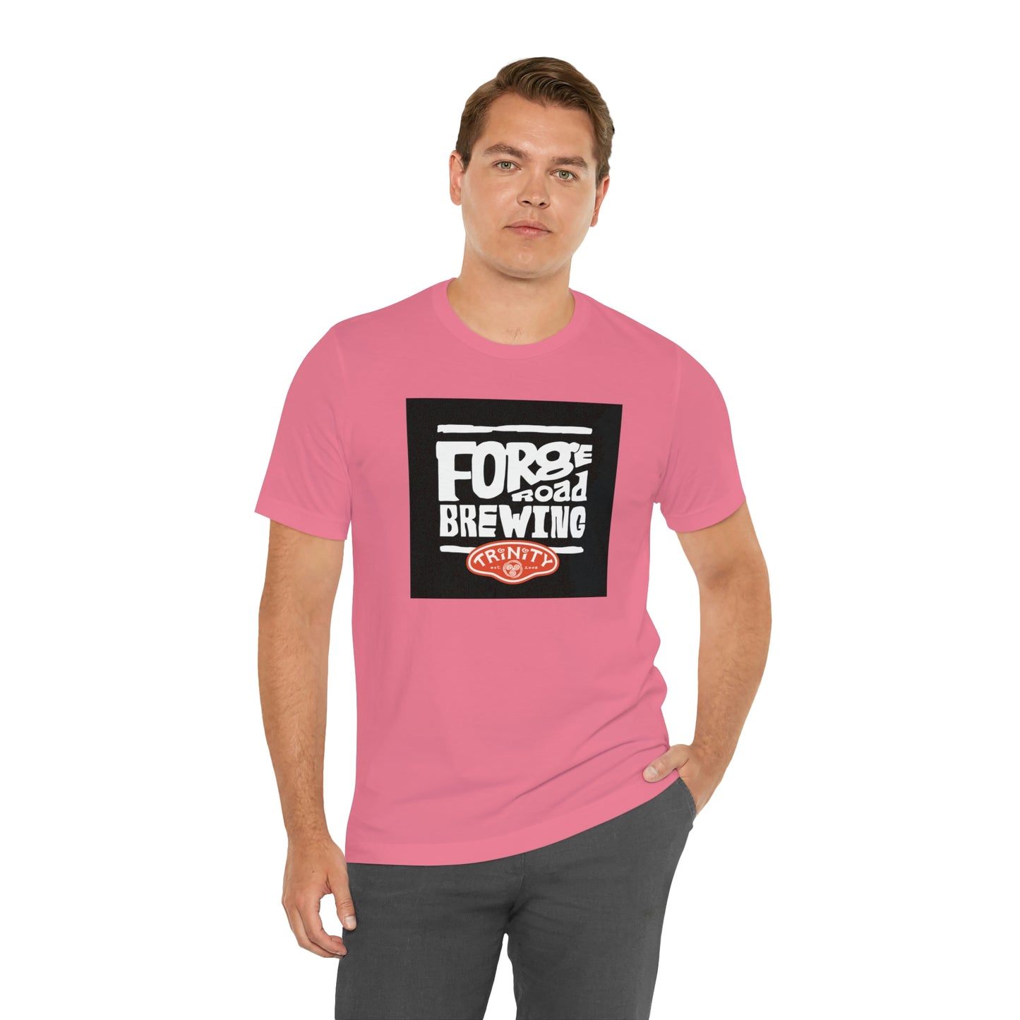 T2 Forge Road Brewery - Unisex Jersey Short Sleeve Tee