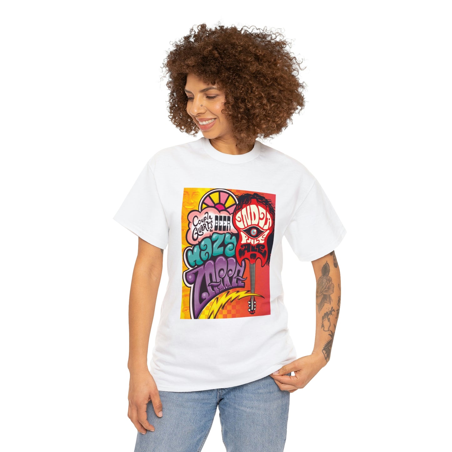 TRiNiTY Coupla' Quarts Hazy IPA - Unisex Heavy Cotton Tee