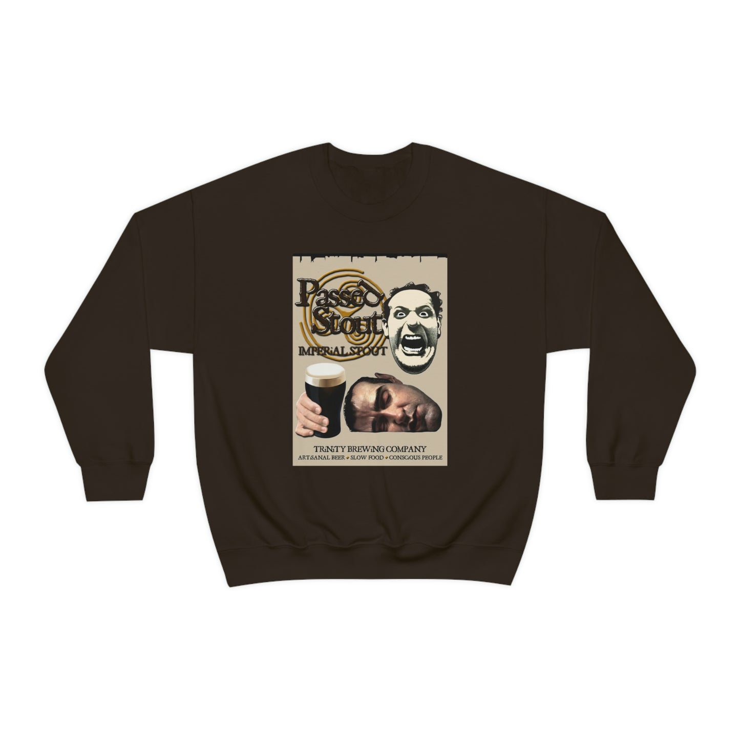 TRiNiTY's Passed Stout Imperial Stout - Unisex Heavy Blend™ Crewneck Sweatshirt