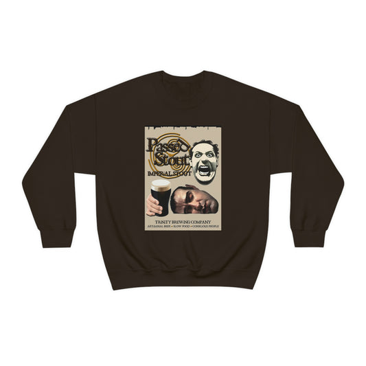 TRiNiTY's Passed Stout Imperial Stout - Unisex Heavy Blend™ Crewneck Sweatshirt