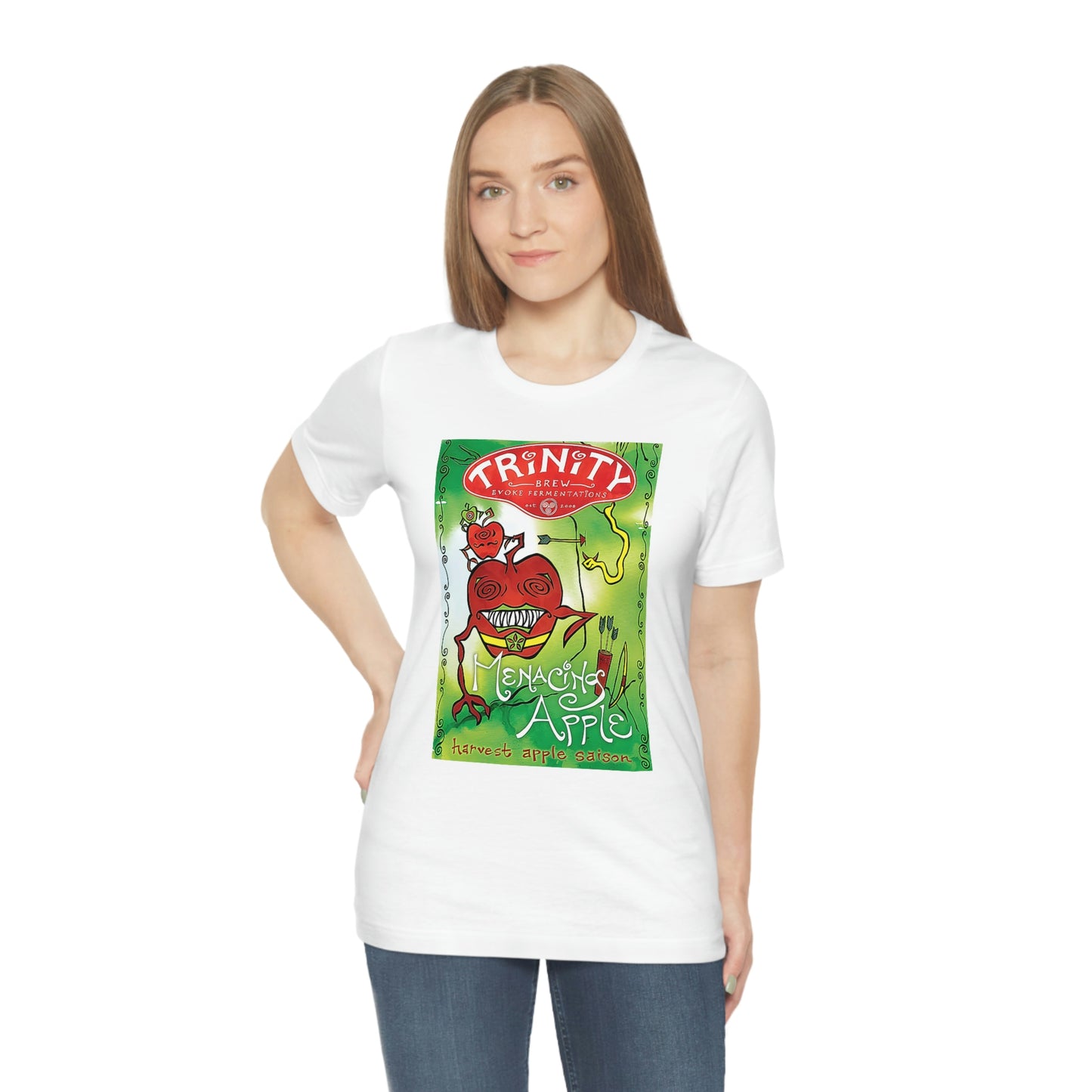 Menacing Apple Short Sleeve Tee