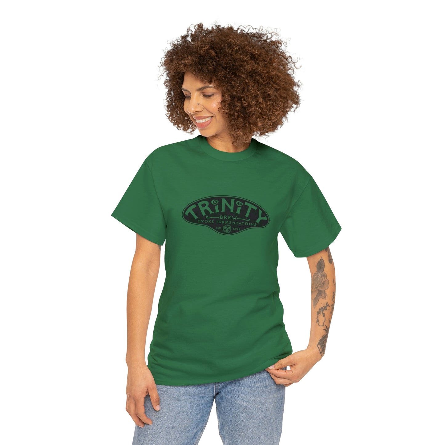 TRiNiTY The Emperor Has No Clothes -  Unisex Heavy Cotton Tee