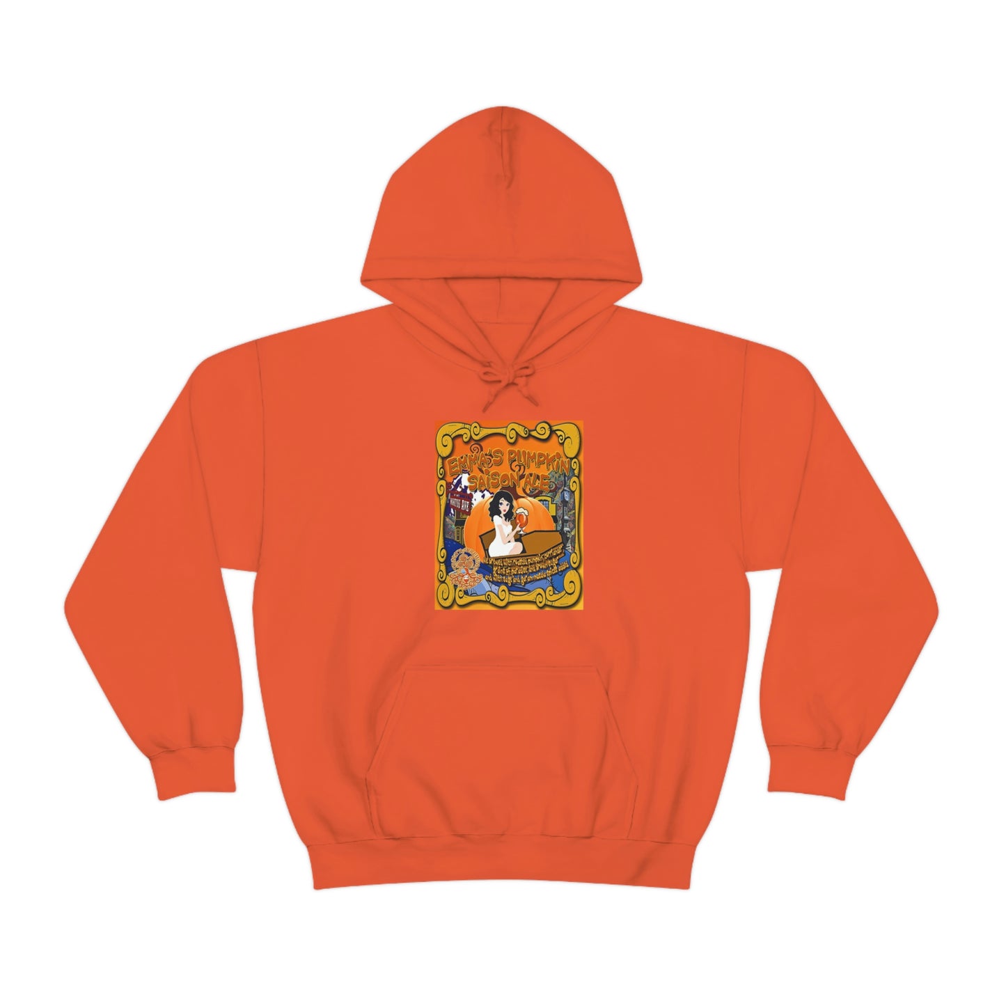 TRiNiTY Emma's Coffin Pumpkin Ale - Unisex Heavy Blend™ Hooded Sweatshirt