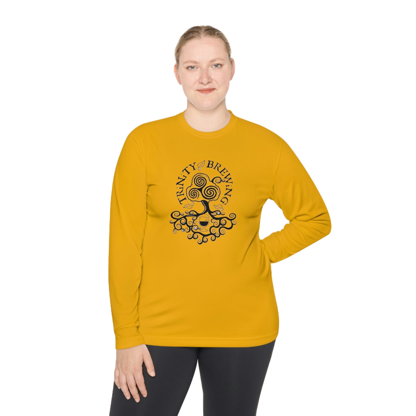 Trinity Brewing Tree Logo Unisex Lightweight Long Sleeve Tee