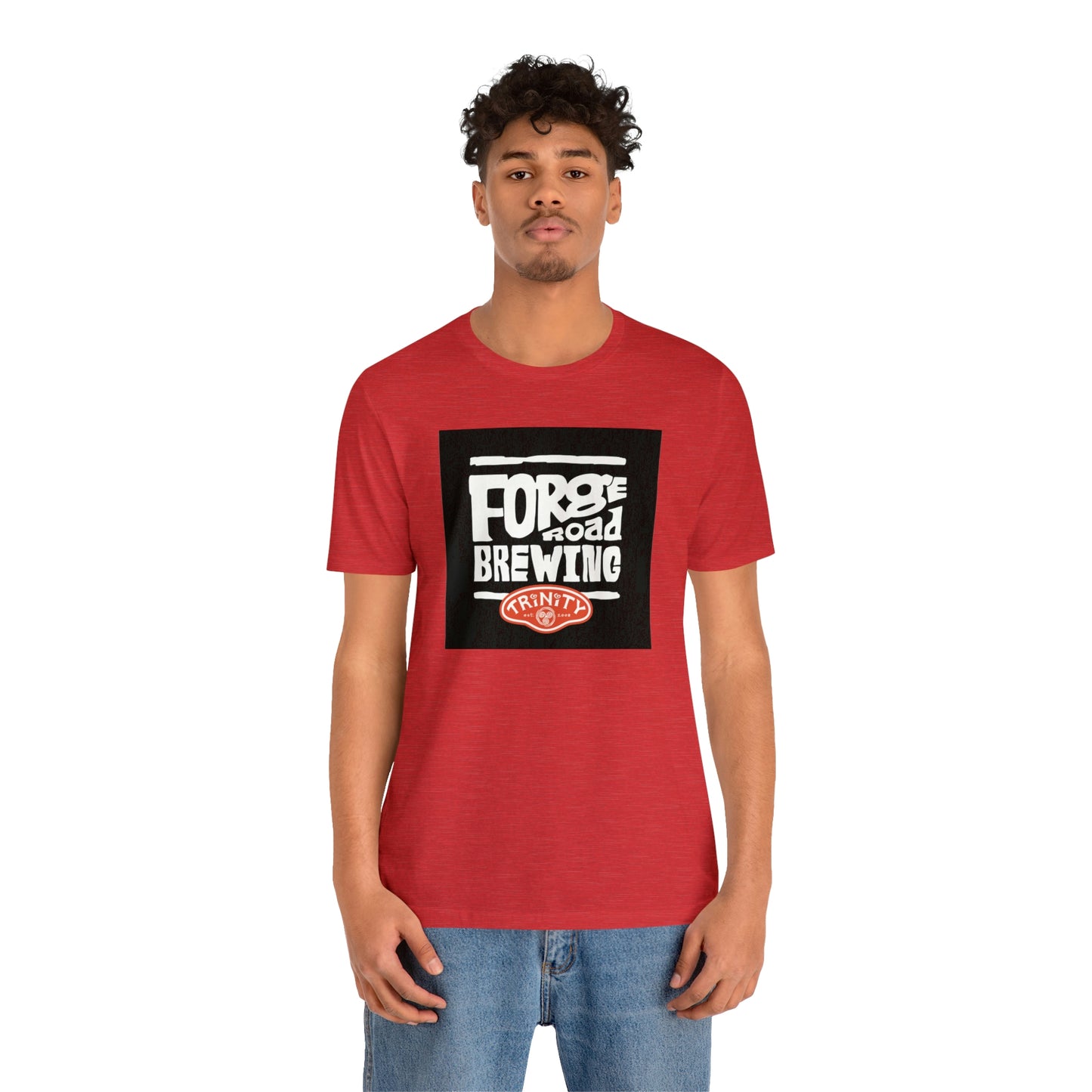 T2 Forge Road Brewery - Unisex Jersey Short Sleeve Tee