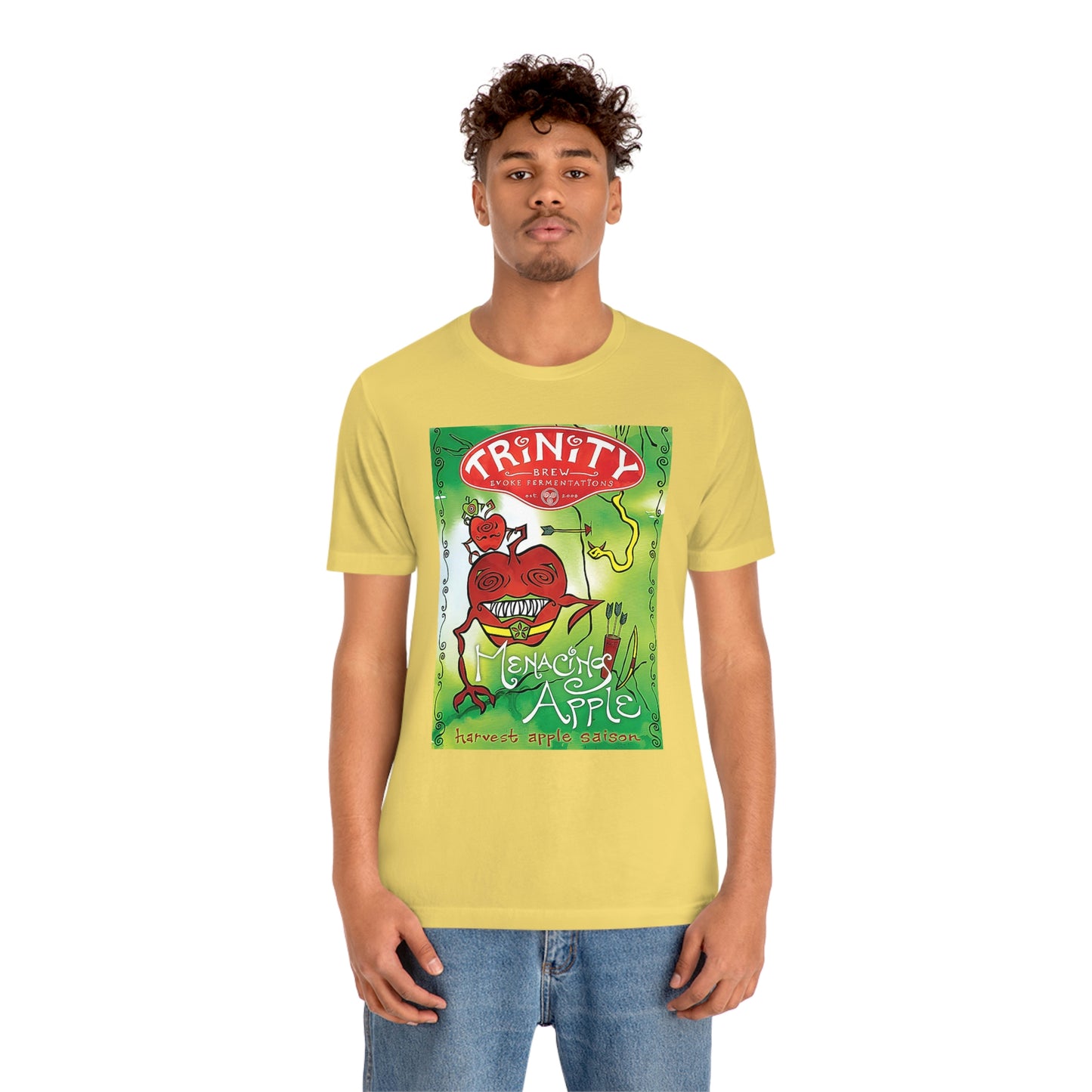 Menacing Apple Short Sleeve Tee