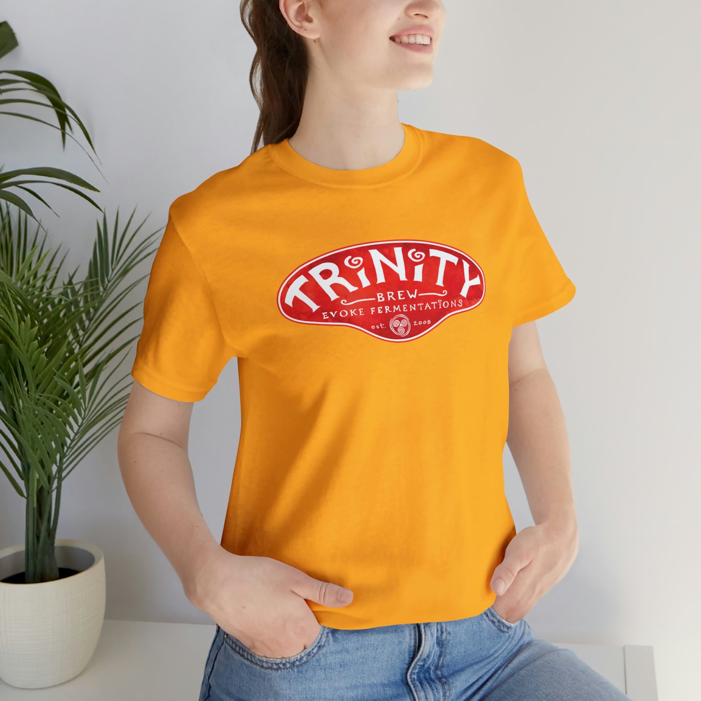 TRiNiTY Hazy Razberry Kolsch - Unisex Jersey Short Sleeve Tee