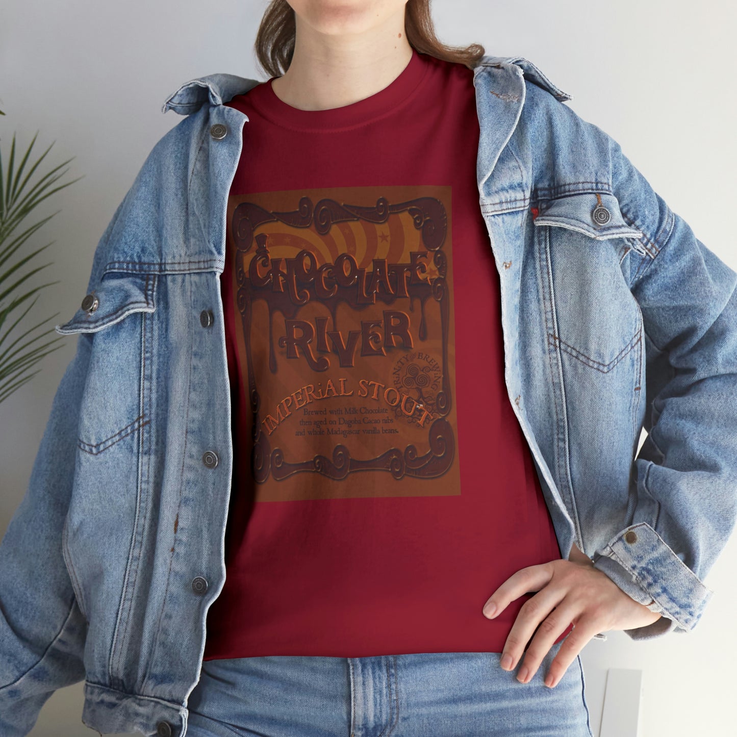 TRiNiTY Chocolate River - Unisex Heavy Cotton Tee