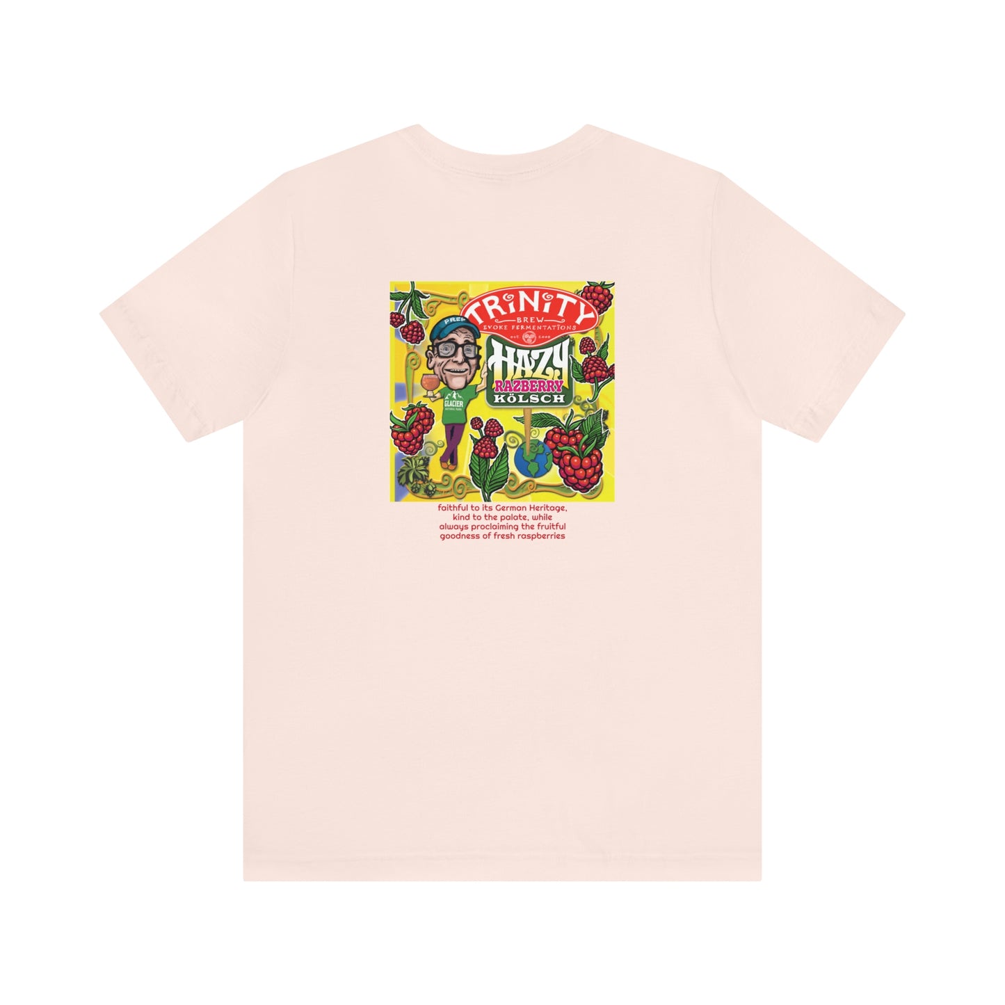 TRiNiTY Hazy Razberry Kolsch - Unisex Jersey Short Sleeve Tee