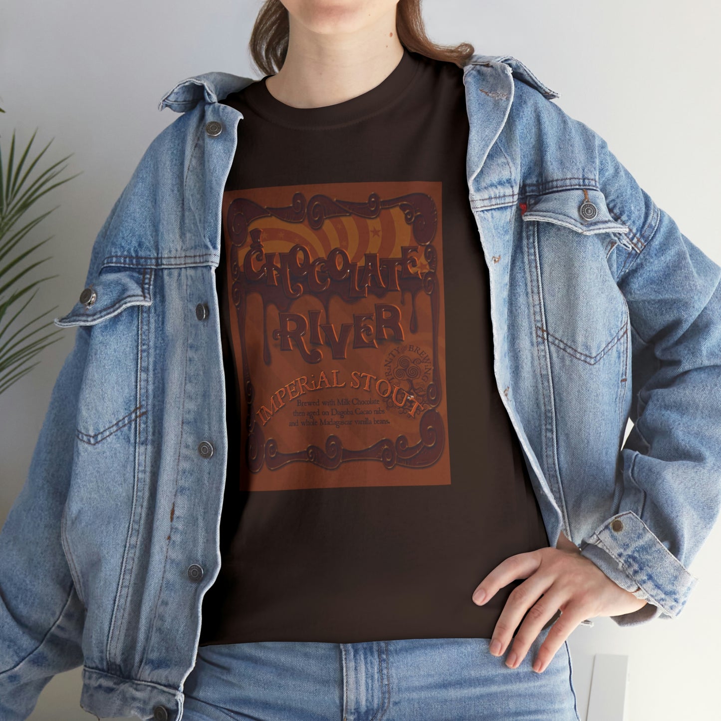 TRiNiTY Chocolate River - Unisex Heavy Cotton Tee