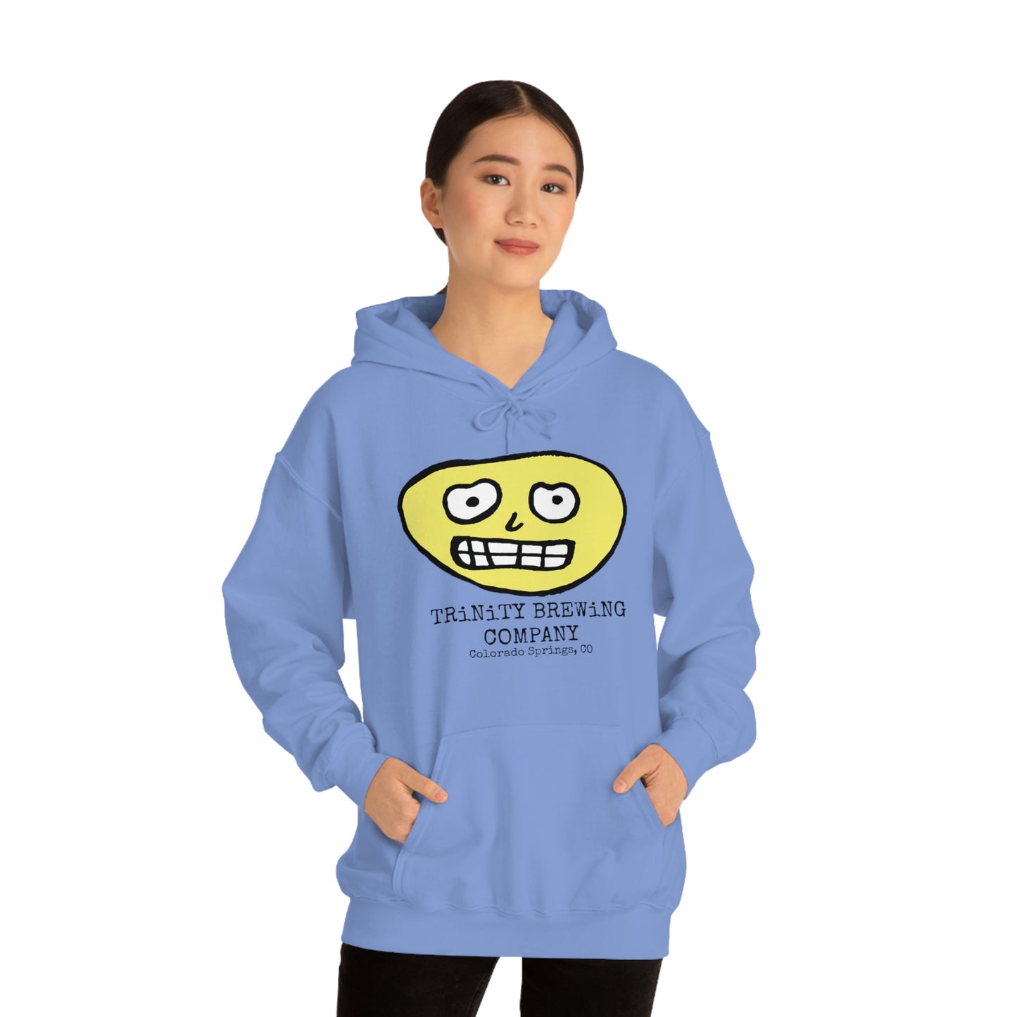 TRiNiTY Brewing Beerface Logo - Unisex Heavy Blend™ Hooded Sweatshirt