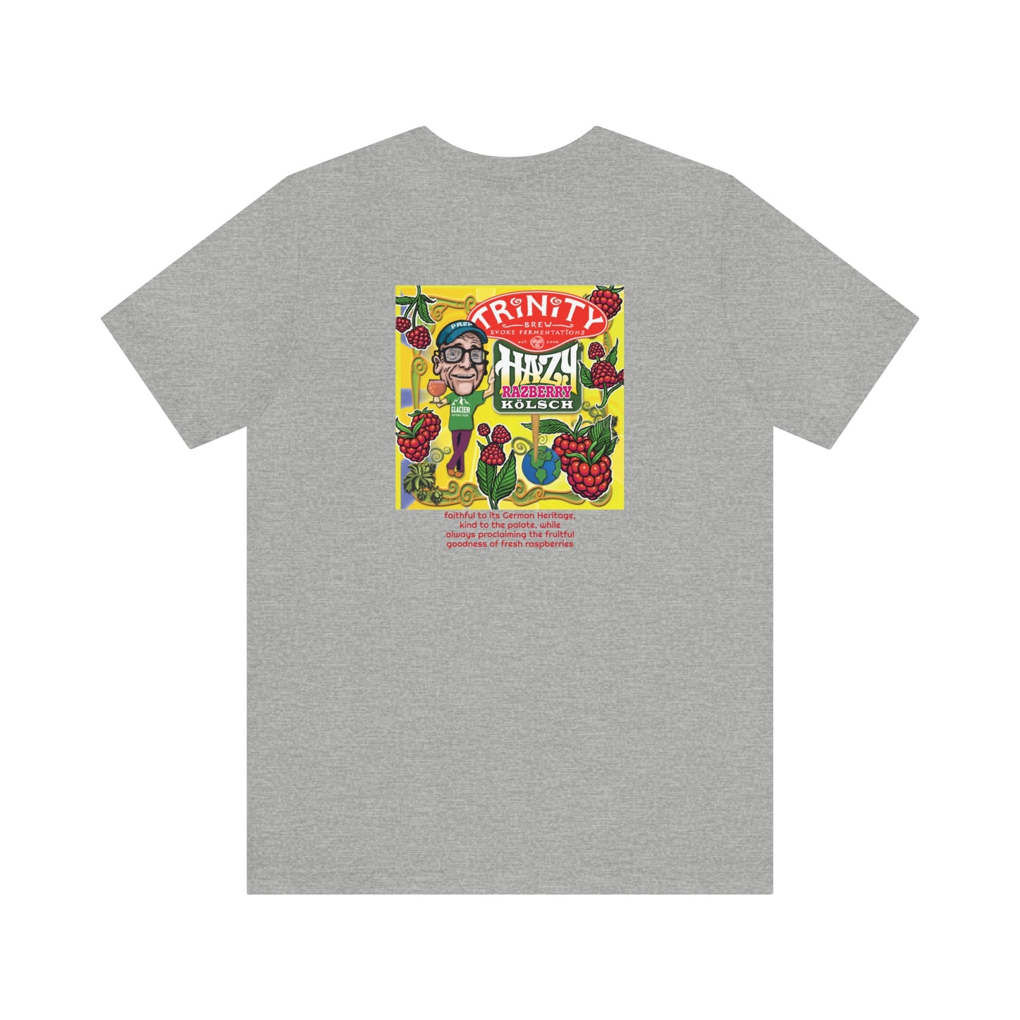 TRiNiTY Hazy Razberry Kolsch - Unisex Jersey Short Sleeve Tee