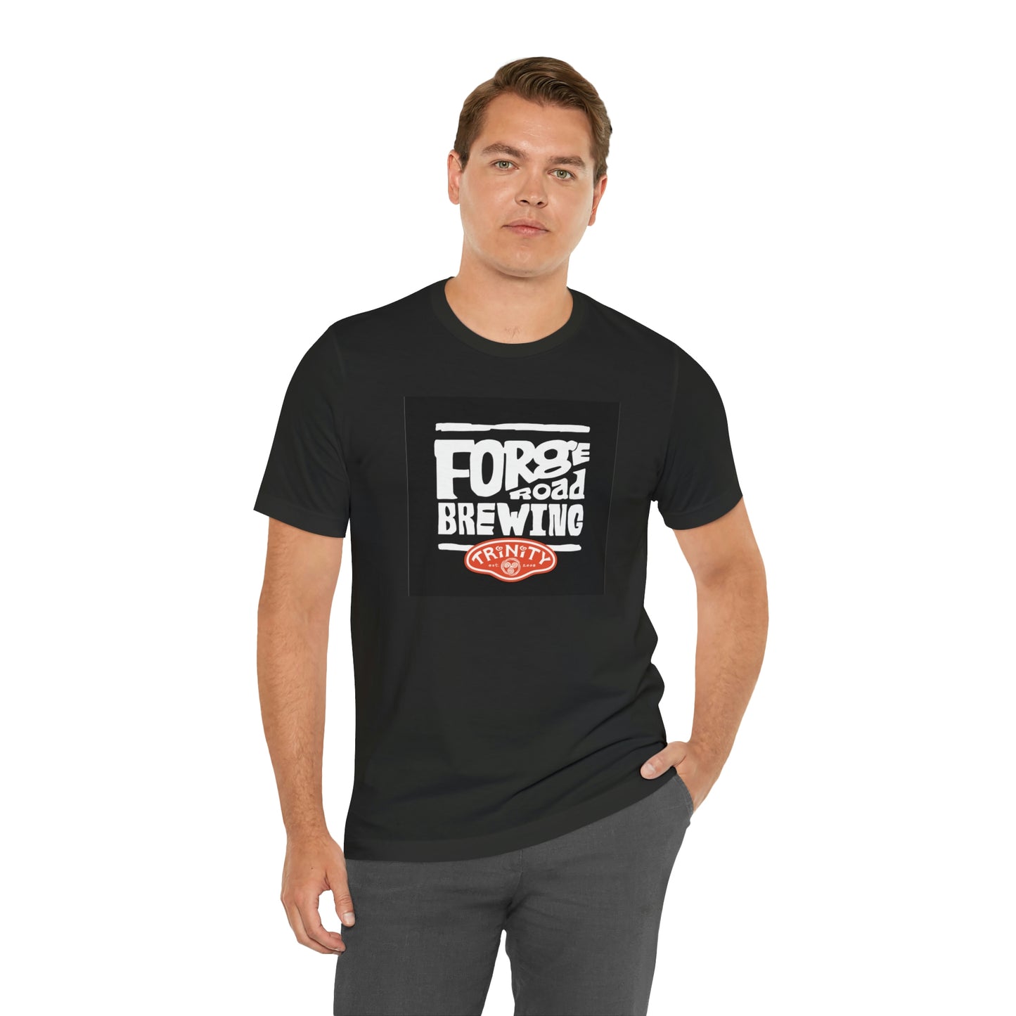 T2 Forge Road Brewery - Unisex Jersey Short Sleeve Tee