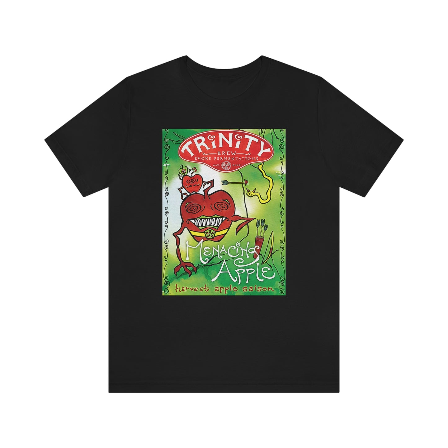 Menacing Apple Short Sleeve Tee