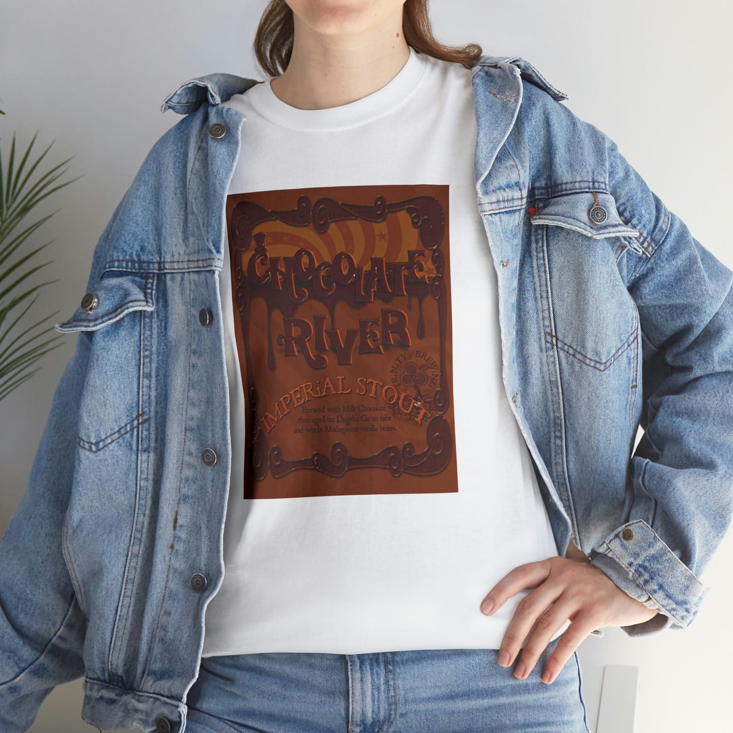 TRiNiTY Chocolate River - Unisex Heavy Cotton Tee