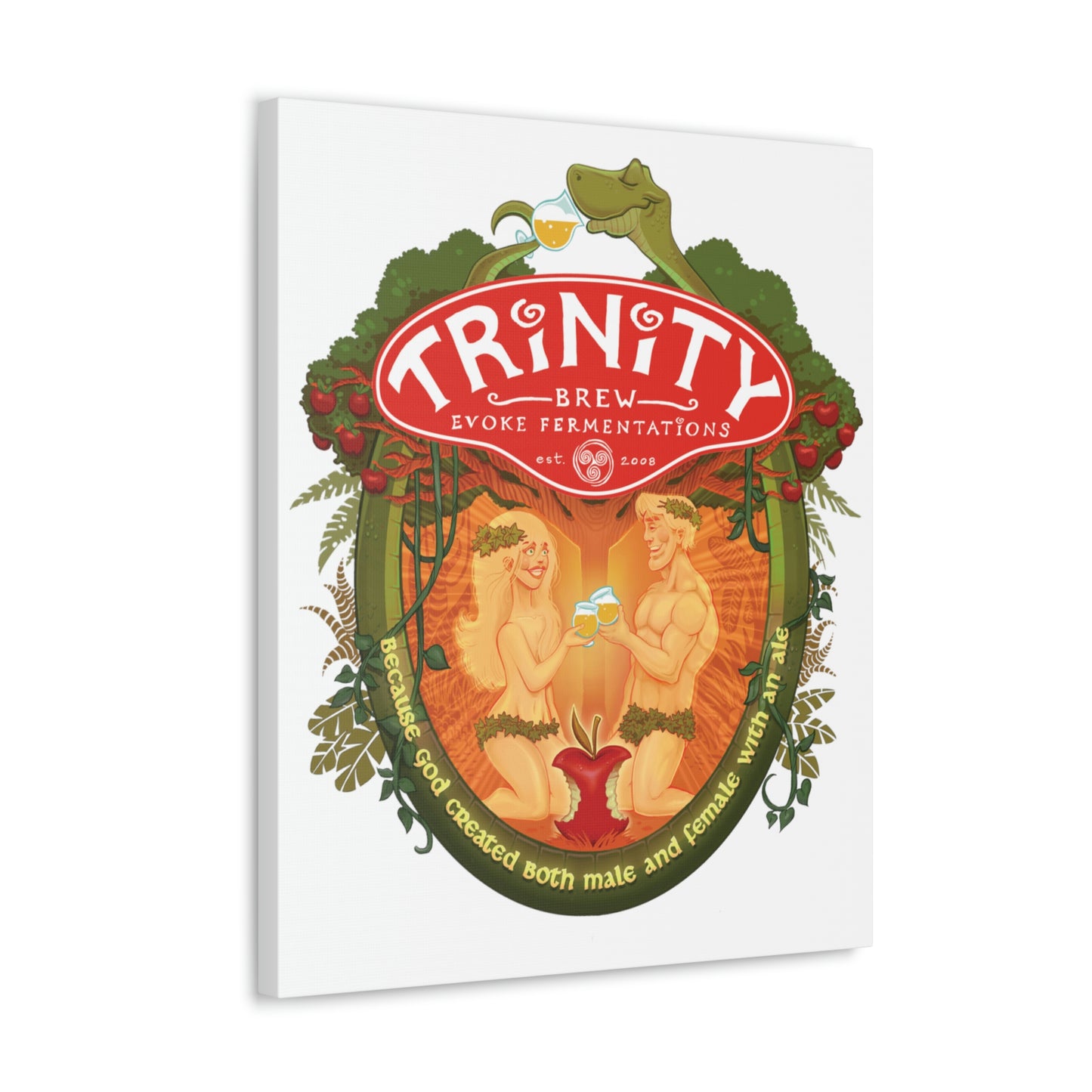 TRiNiTY Adam & Eve Ale - Canvas Gallery Wraps