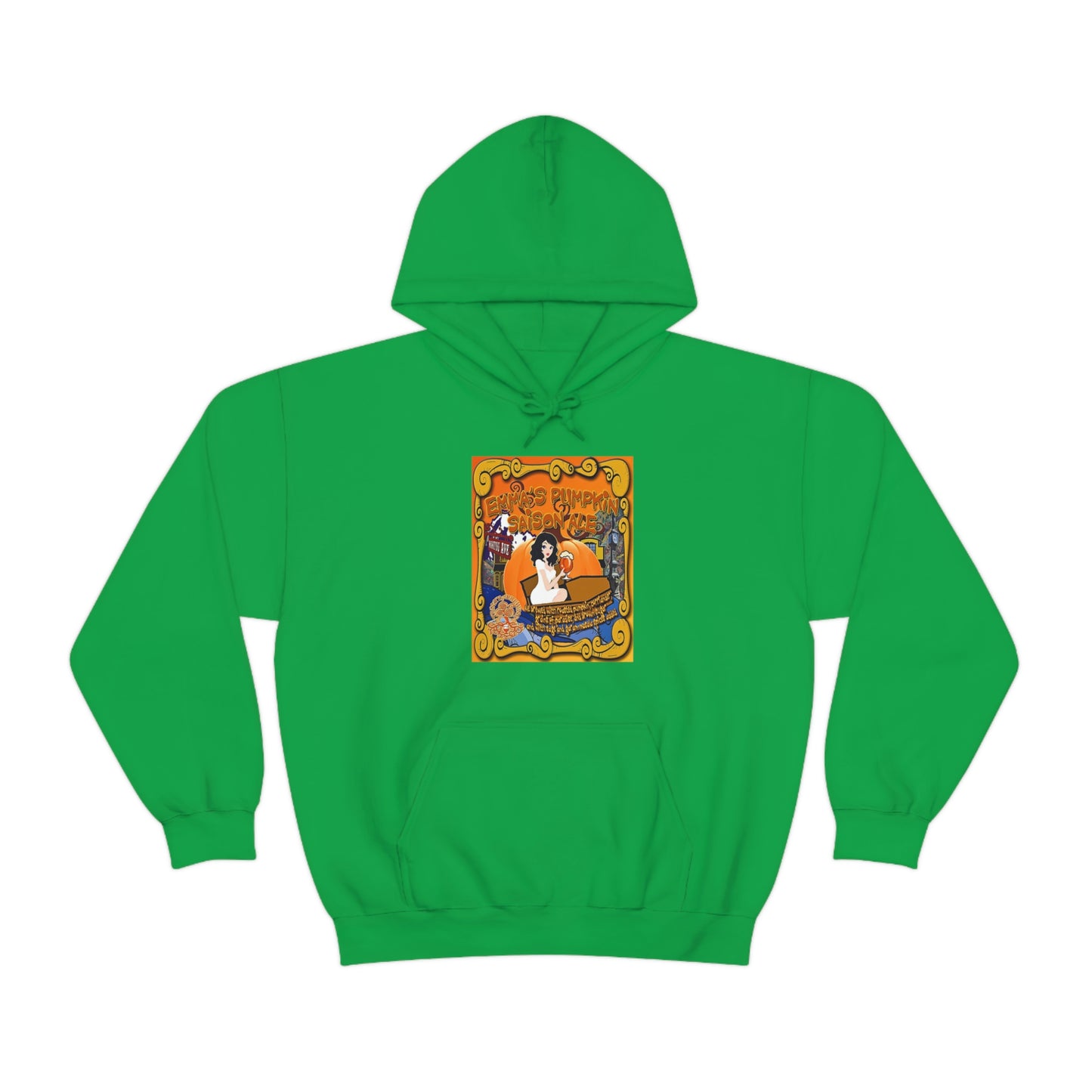 TRiNiTY Emma's Coffin Pumpkin Ale - Unisex Heavy Blend™ Hooded Sweatshirt