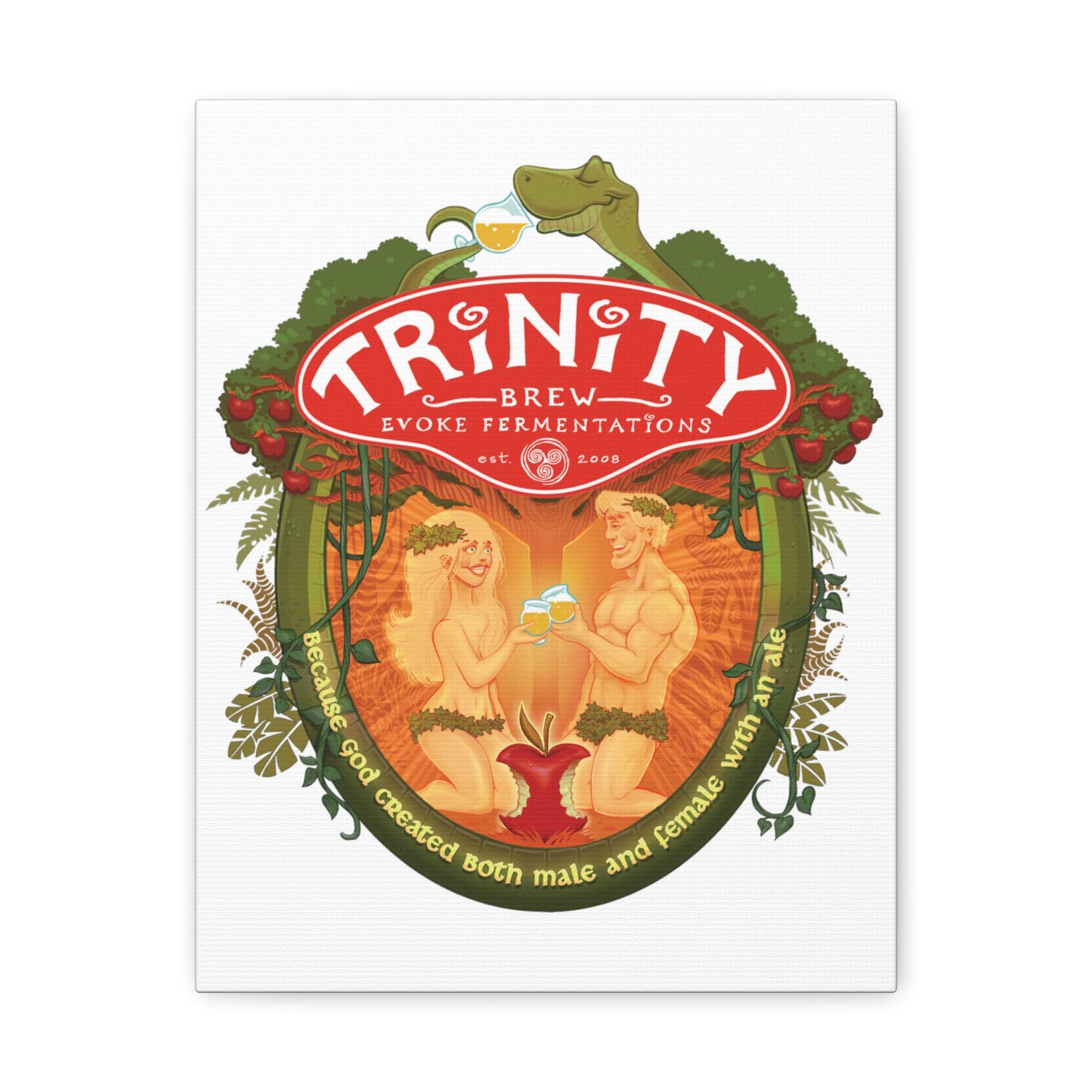 TRiNiTY Adam & Eve Ale - Canvas Gallery Wraps