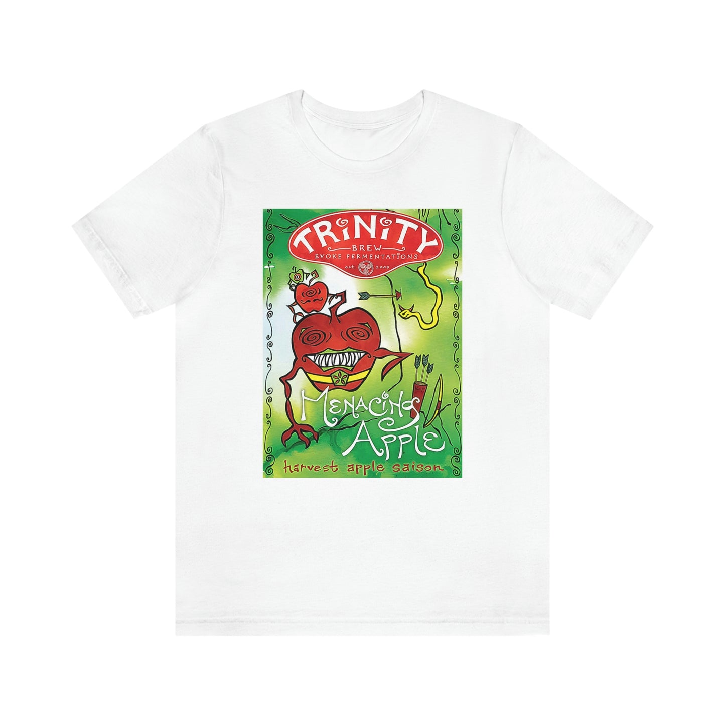 Menacing Apple Short Sleeve Tee