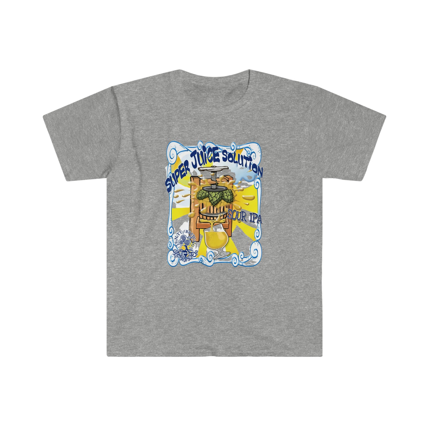 TRiNiTY Super Juice IPA - Unisex Softstyle T-Shirt