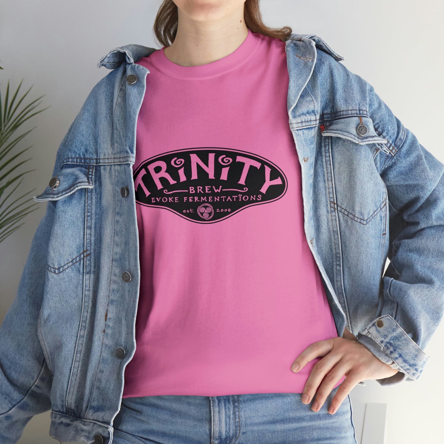 TRiNiTY Classic Logo/ Black - Unisex Heavy Cotton Tee