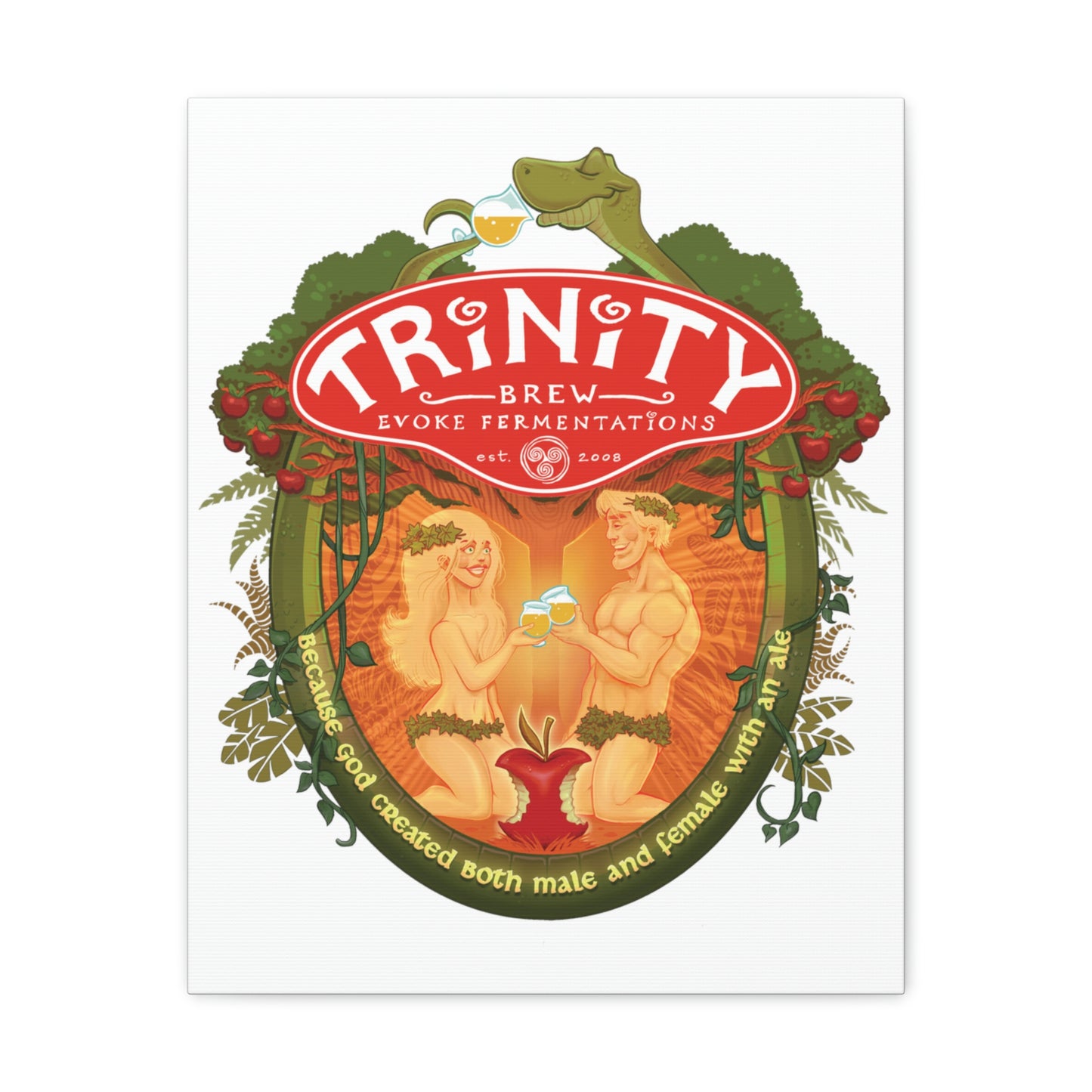 TRiNiTY Adam & Eve Ale - Canvas Gallery Wraps