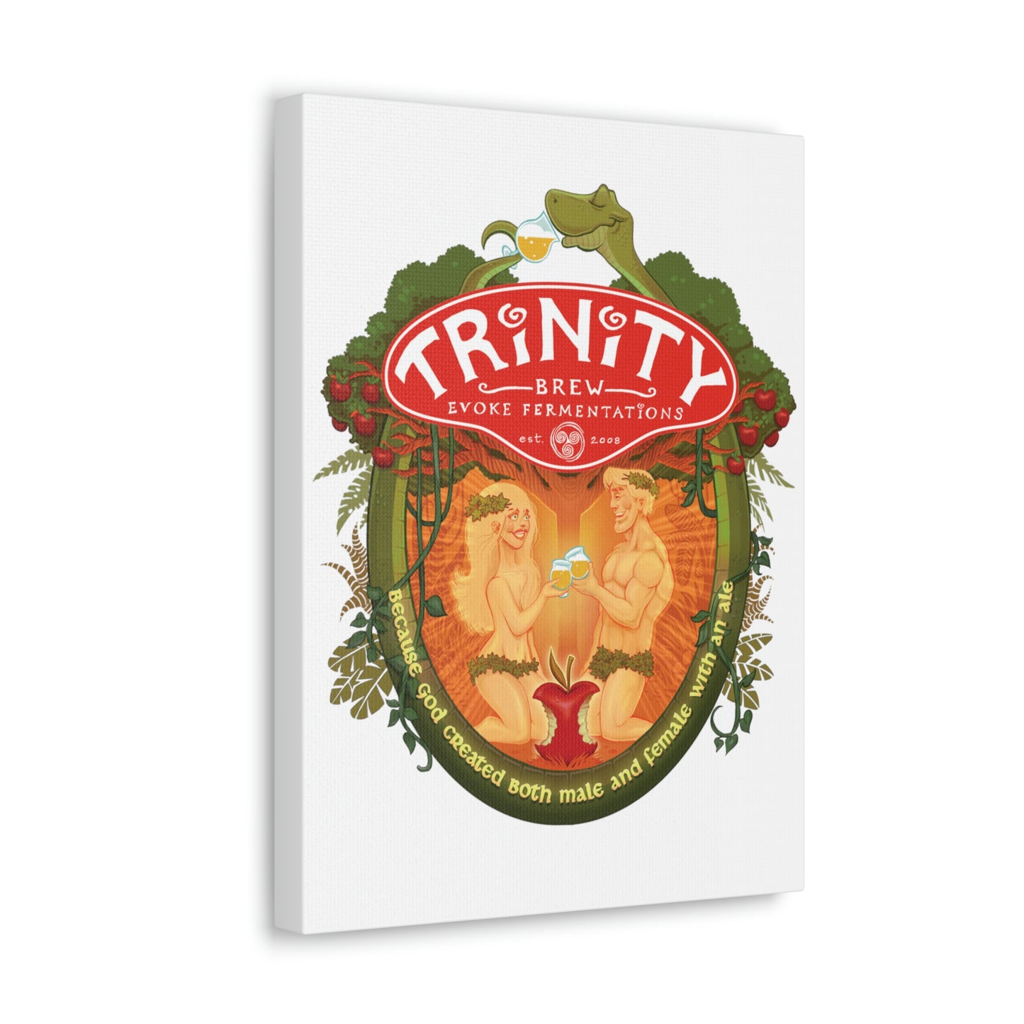 TRiNiTY Adam & Eve Ale - Canvas Gallery Wraps