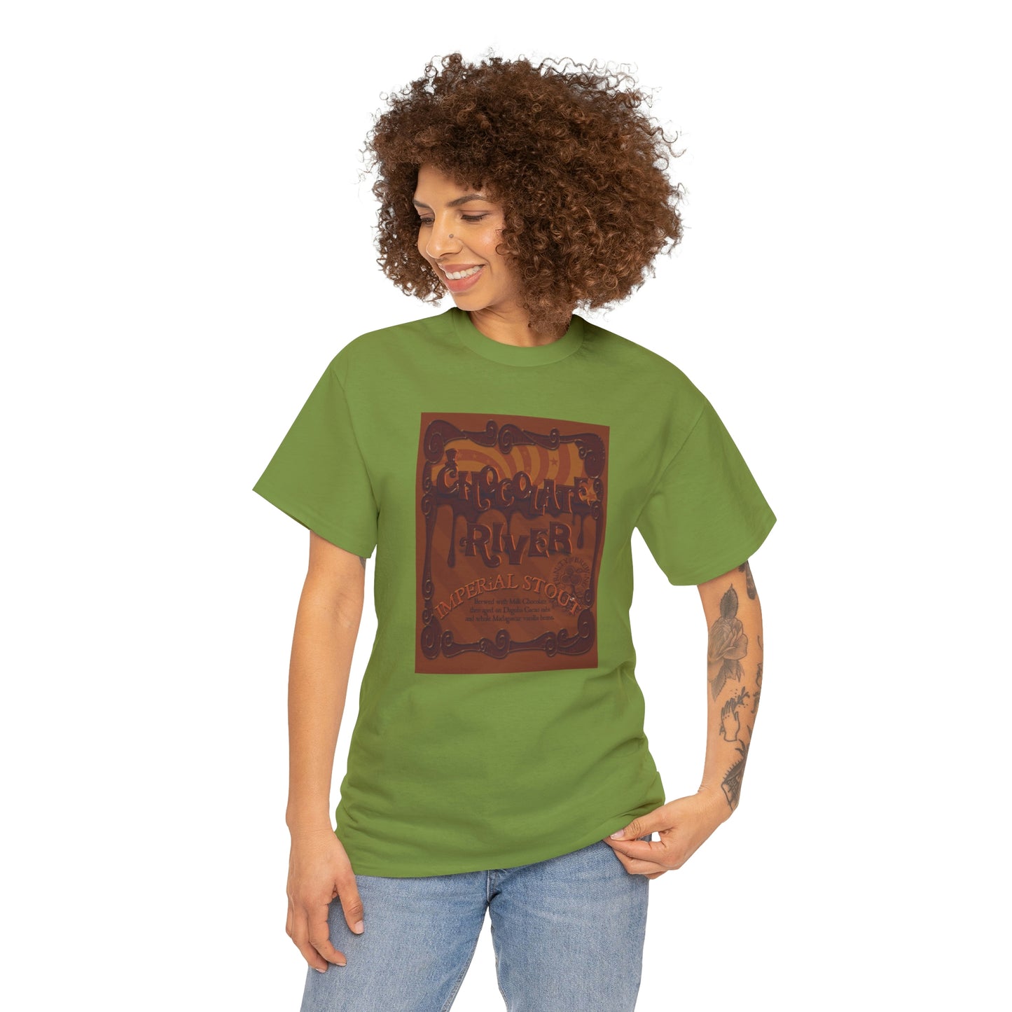 TRiNiTY Chocolate River - Unisex Heavy Cotton Tee