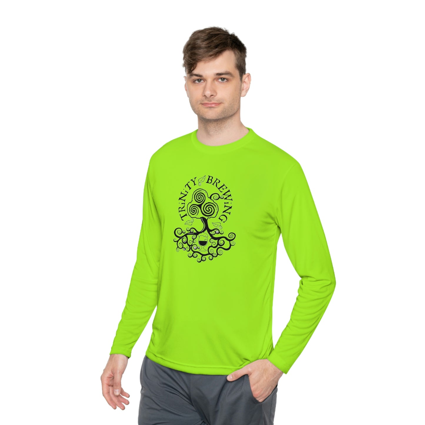 Trinity Brewing Tree Logo Unisex Lightweight Long Sleeve Tee