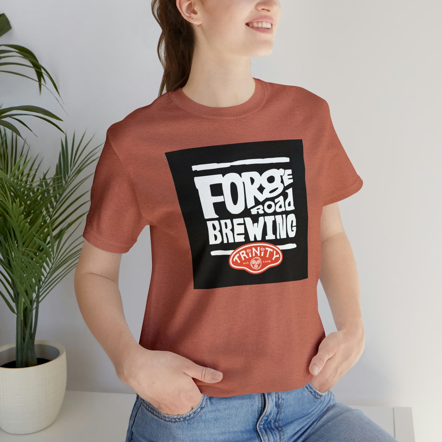 T2 Forge Road Brewery - Unisex Jersey Short Sleeve Tee