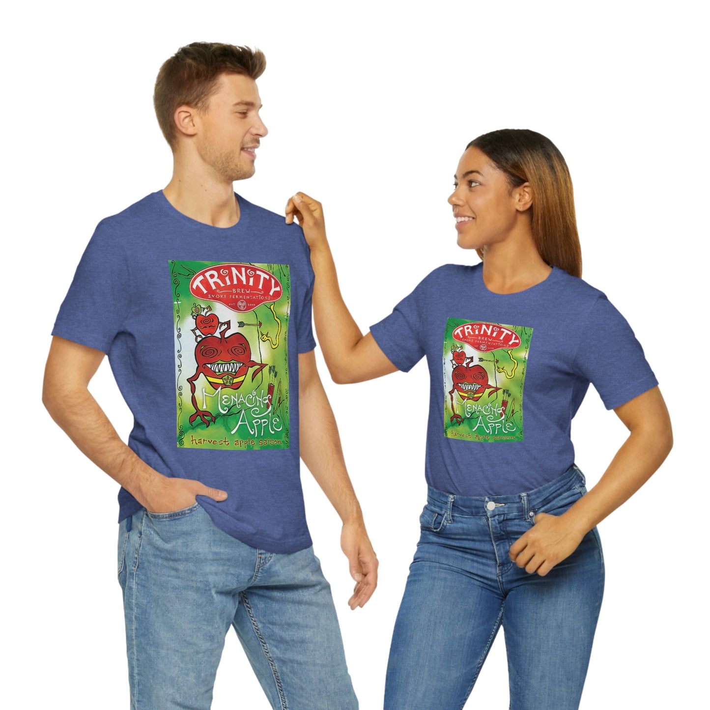 Menacing Apple Short Sleeve Tee