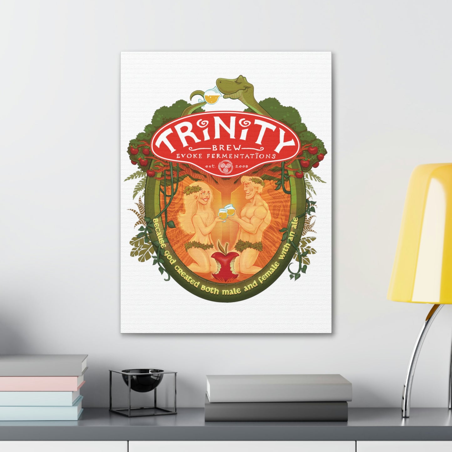 TRiNiTY Adam & Eve Ale - Canvas Gallery Wraps