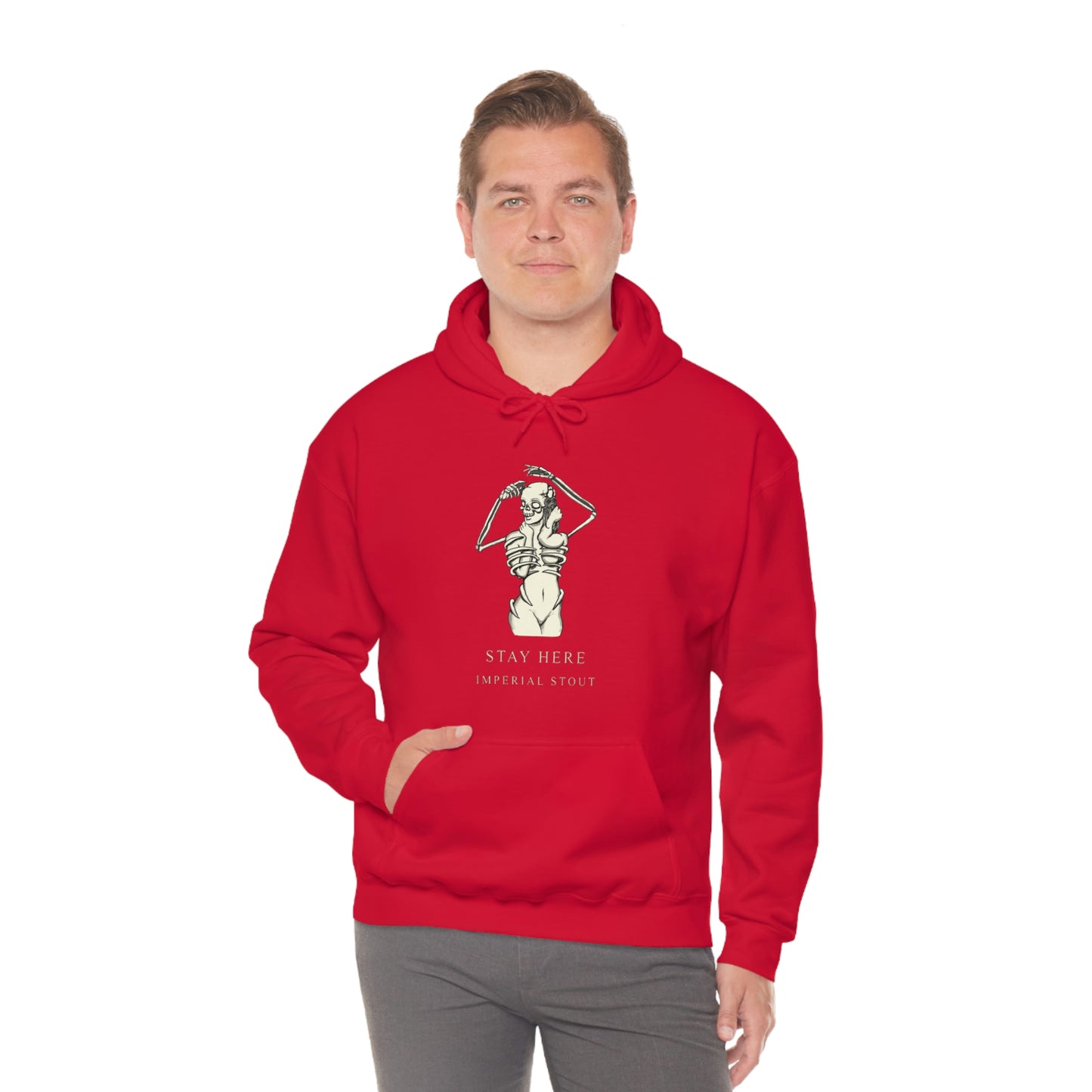 Stay Here Imperial Stout Hooded Sweatshirt