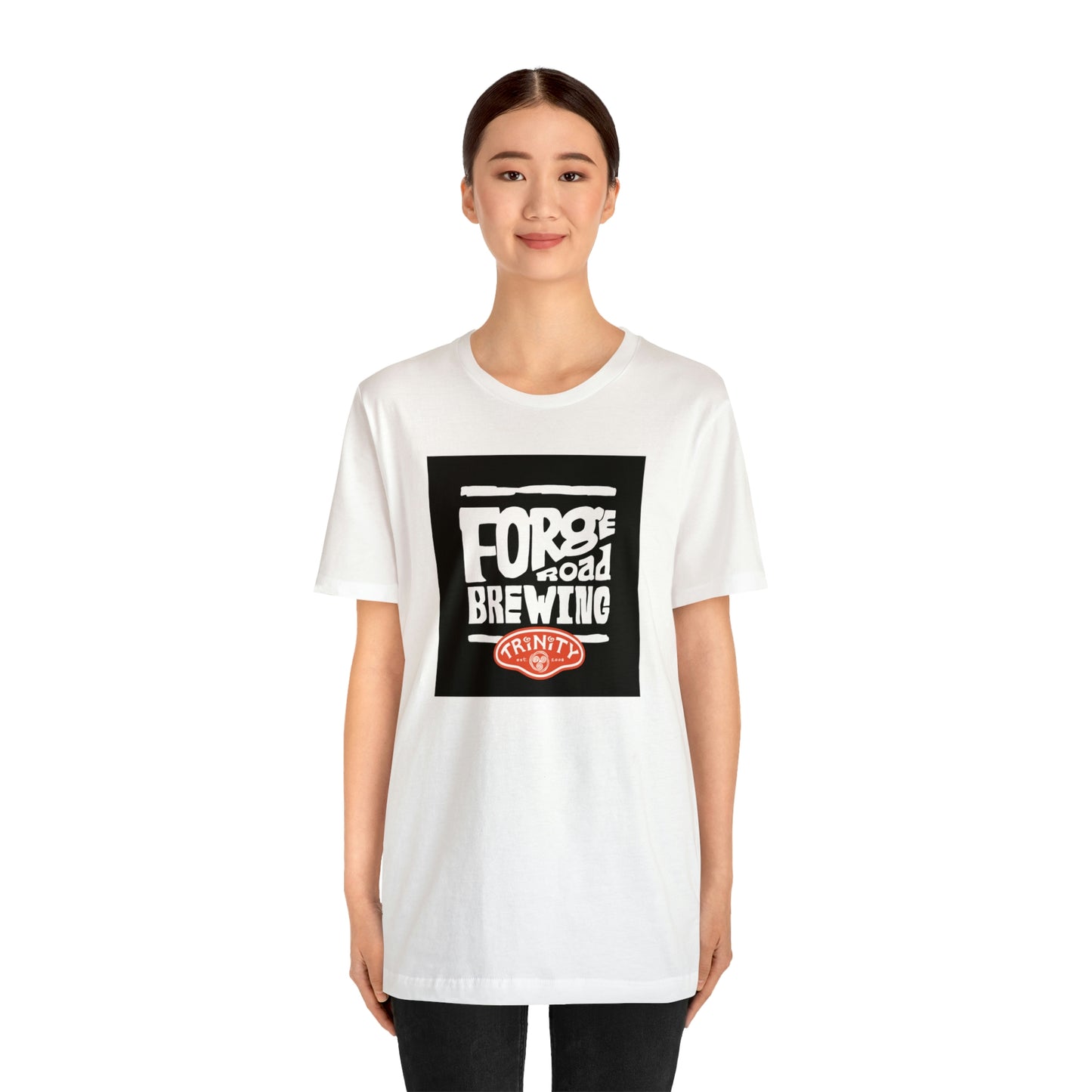 T2 Forge Road Brewery - Unisex Jersey Short Sleeve Tee