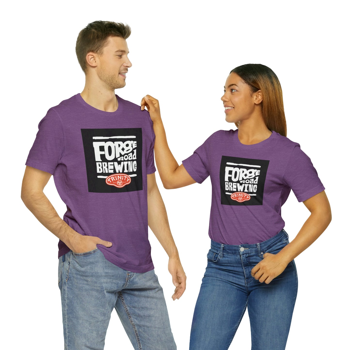 T2 Forge Road Brewery - Unisex Jersey Short Sleeve Tee