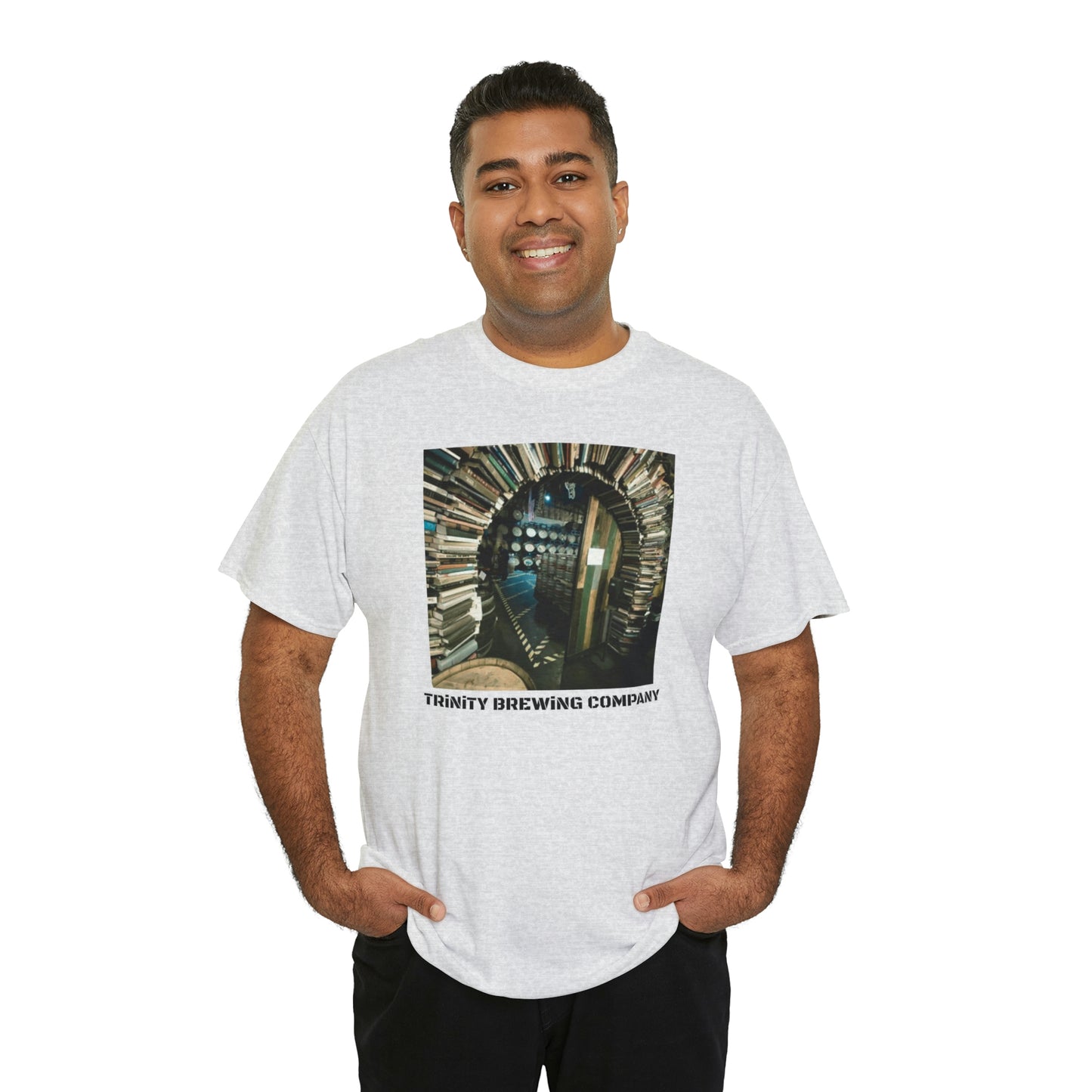 TRiNiTY Book Arch - Unisex Heavy Cotton Tee