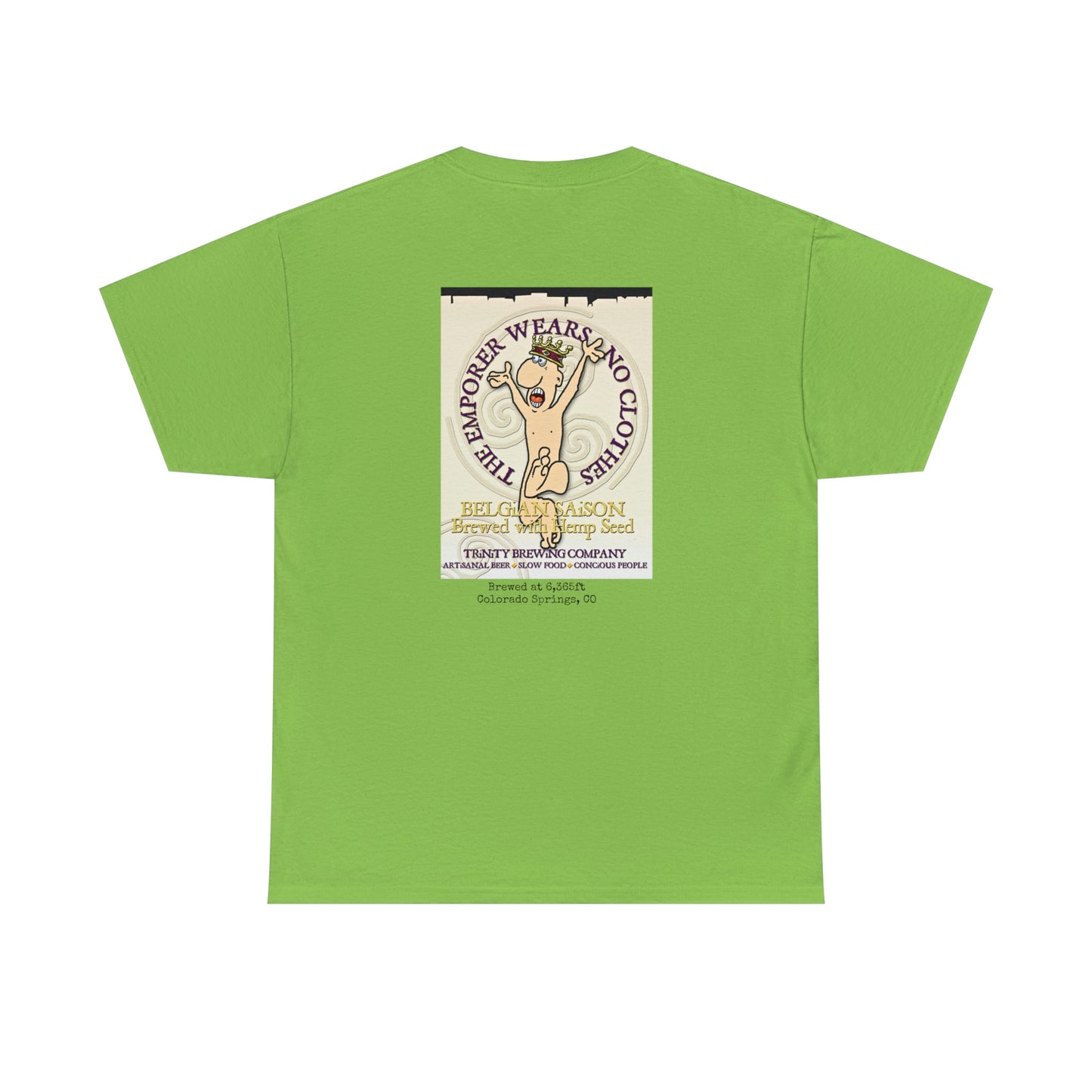 TRiNiTY The Emperor Has No Clothes -  Unisex Heavy Cotton Tee