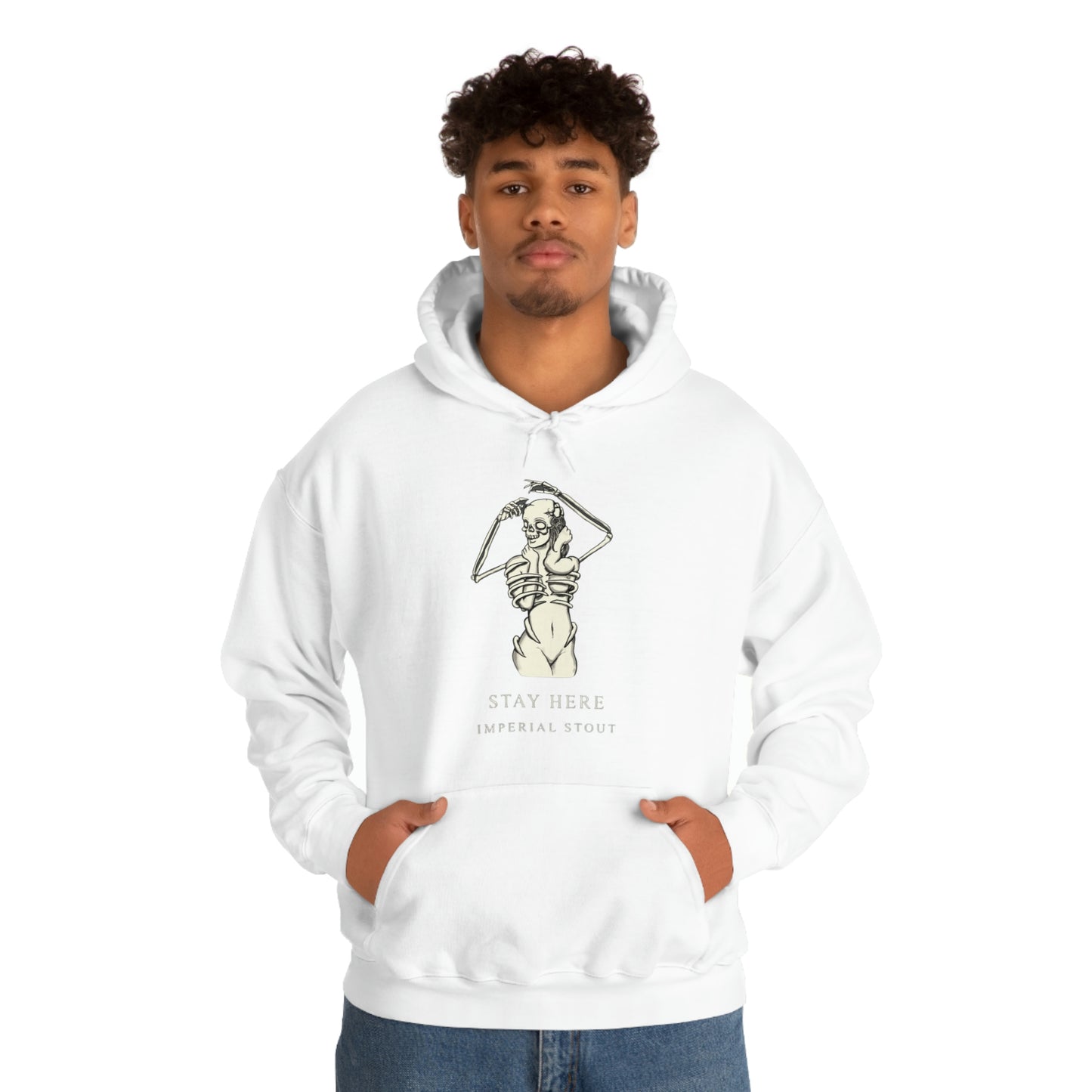 Stay Here Imperial Stout Hooded Sweatshirt