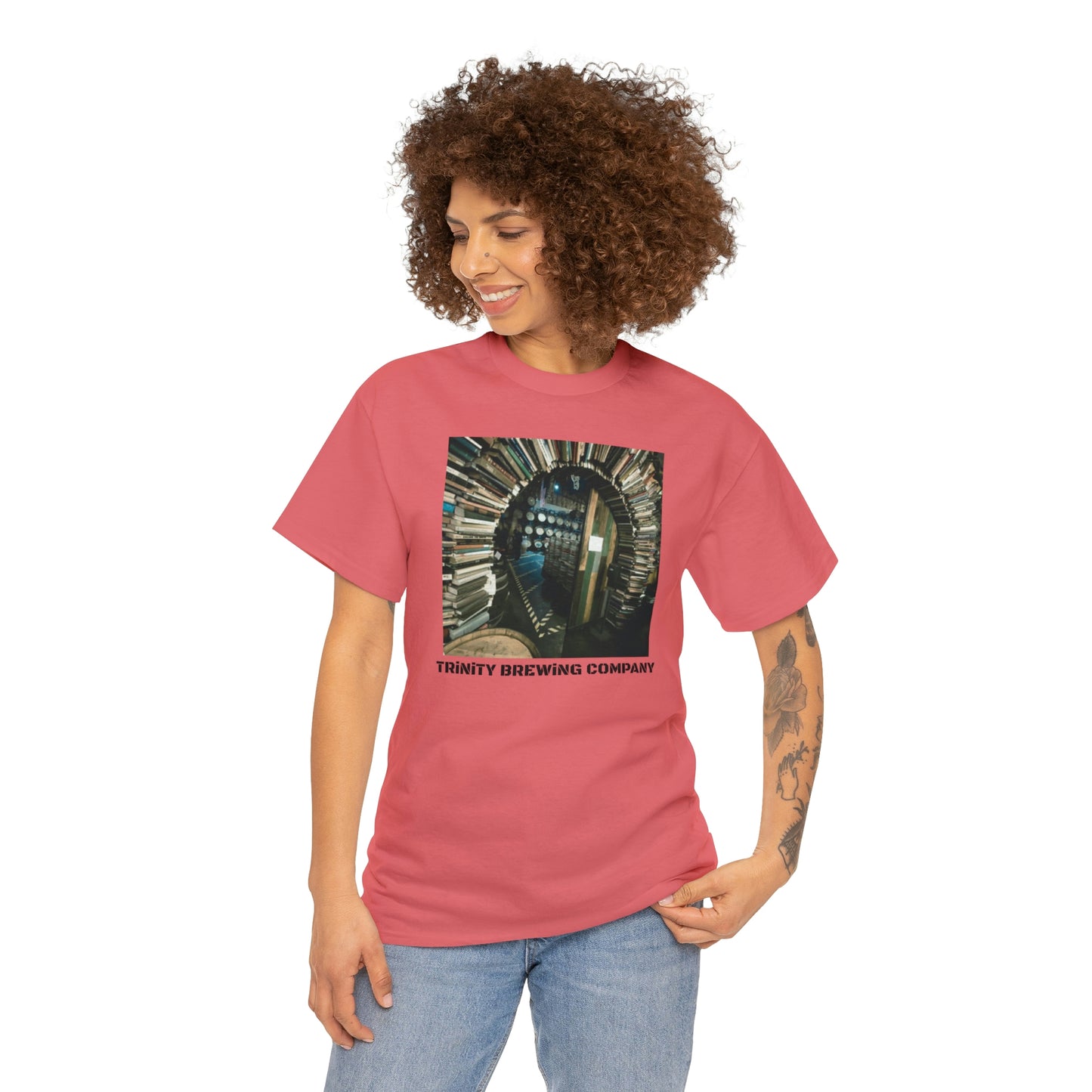 TRiNiTY Book Arch - Unisex Heavy Cotton Tee