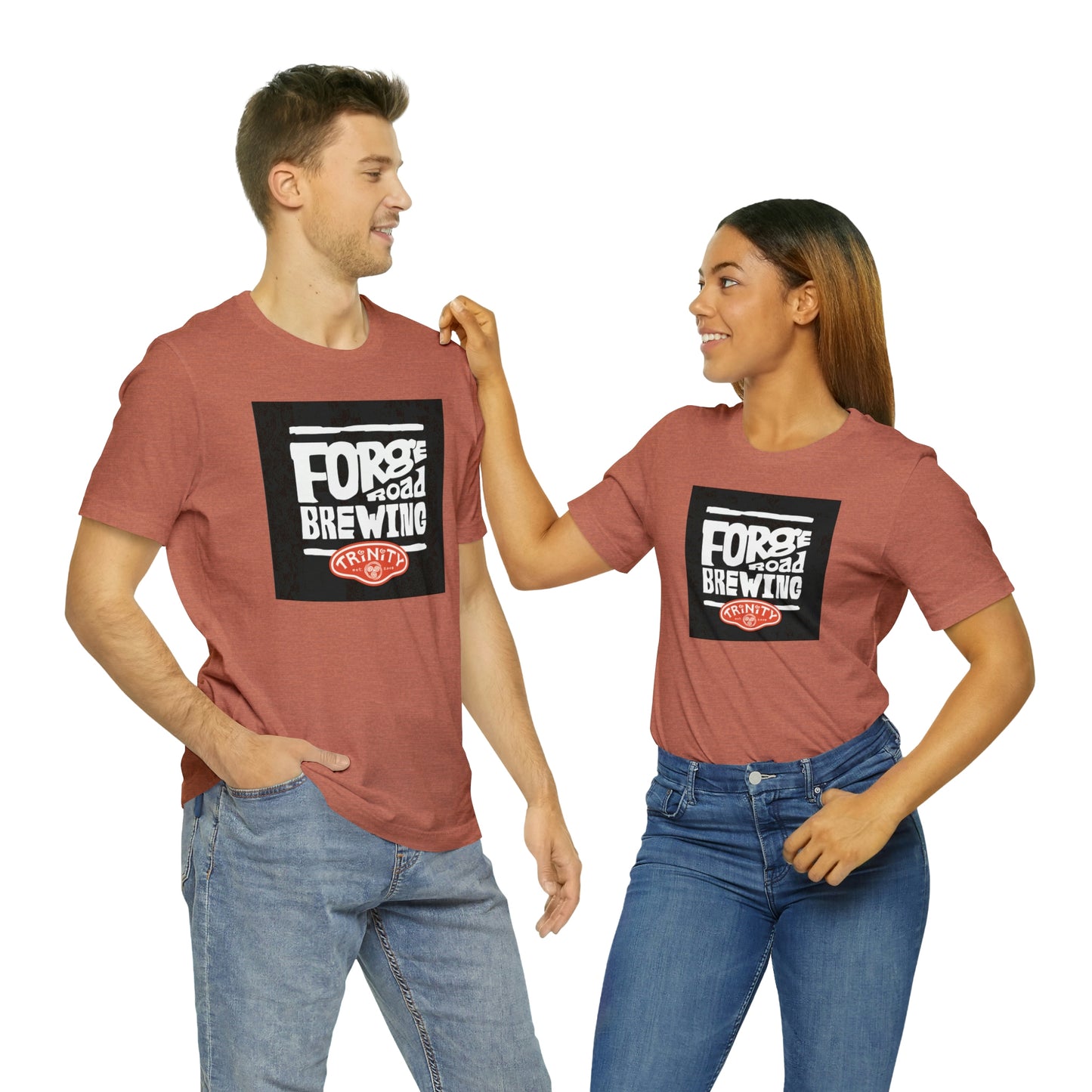 T2 Forge Road Brewery - Unisex Jersey Short Sleeve Tee