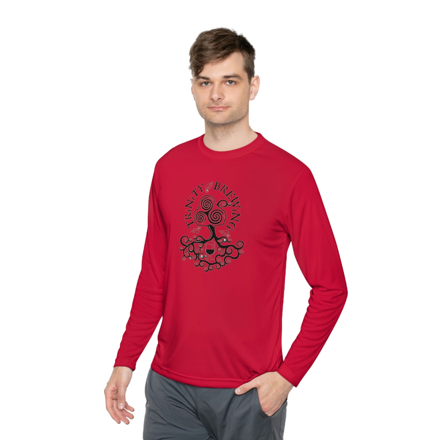 Trinity Brewing Tree Logo Unisex Lightweight Long Sleeve Tee