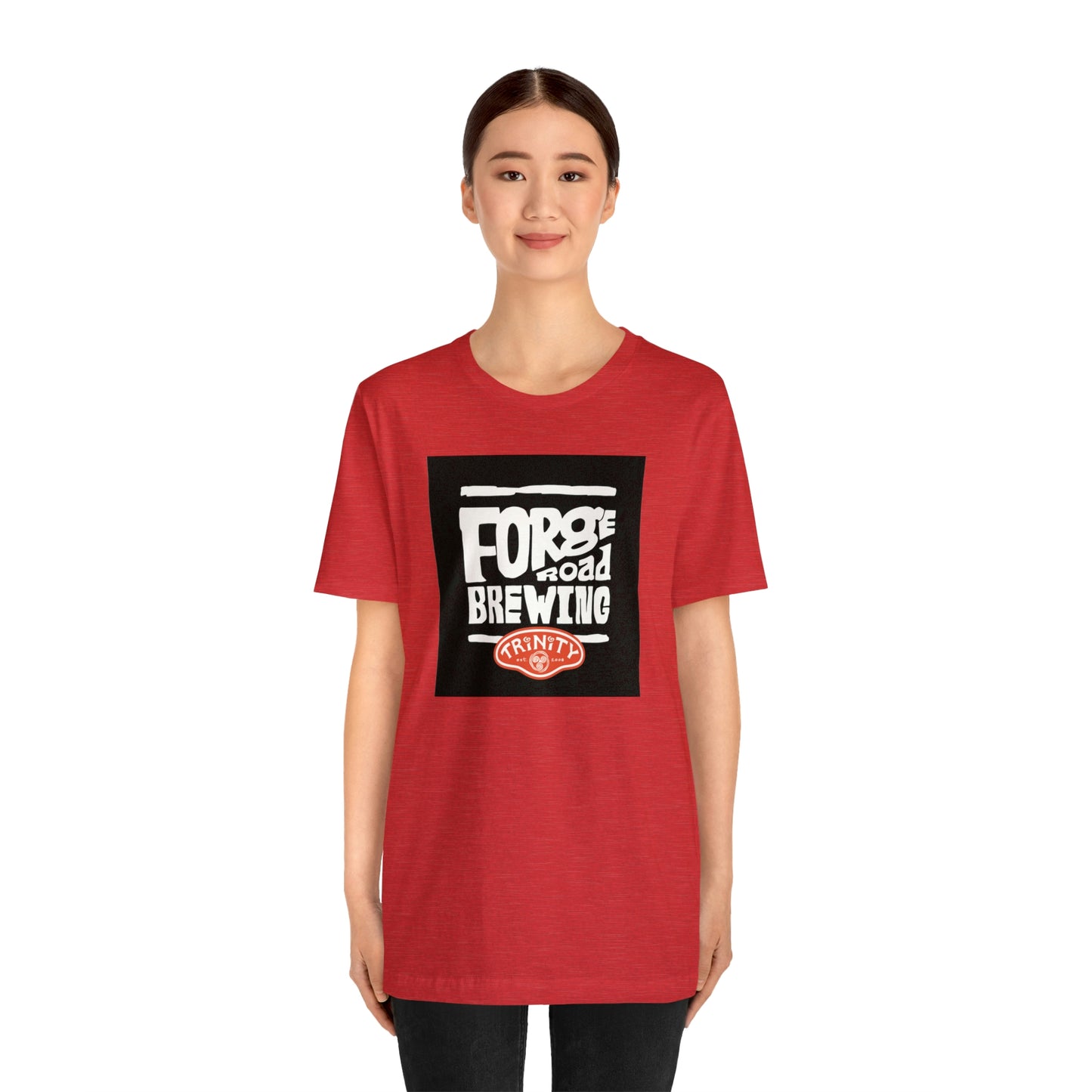 T2 Forge Road Brewery - Unisex Jersey Short Sleeve Tee