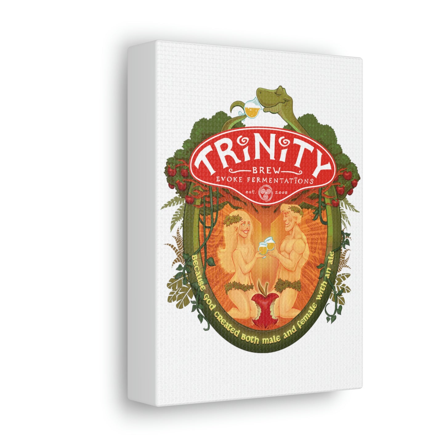 TRiNiTY Adam & Eve Ale - Canvas Gallery Wraps