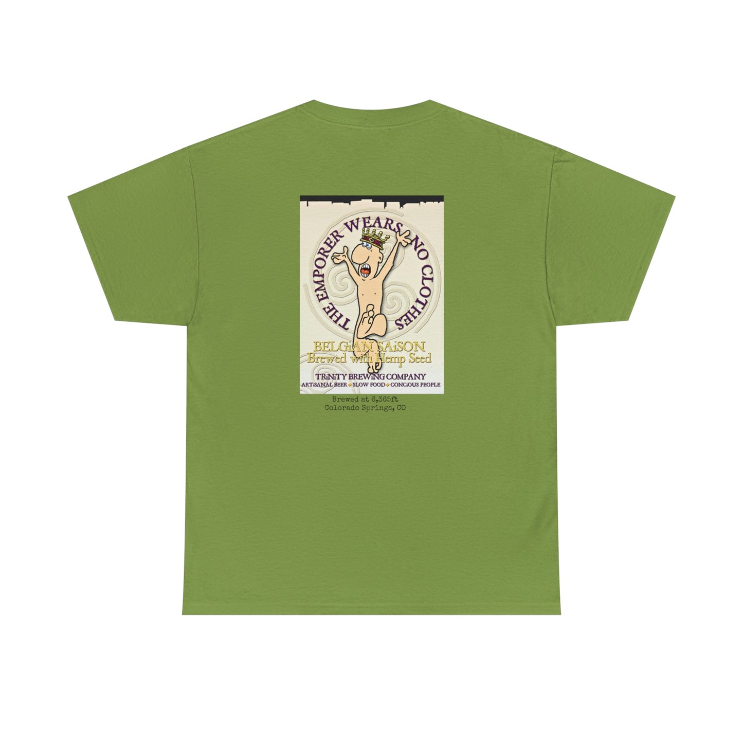 TRiNiTY The Emperor Has No Clothes -  Unisex Heavy Cotton Tee