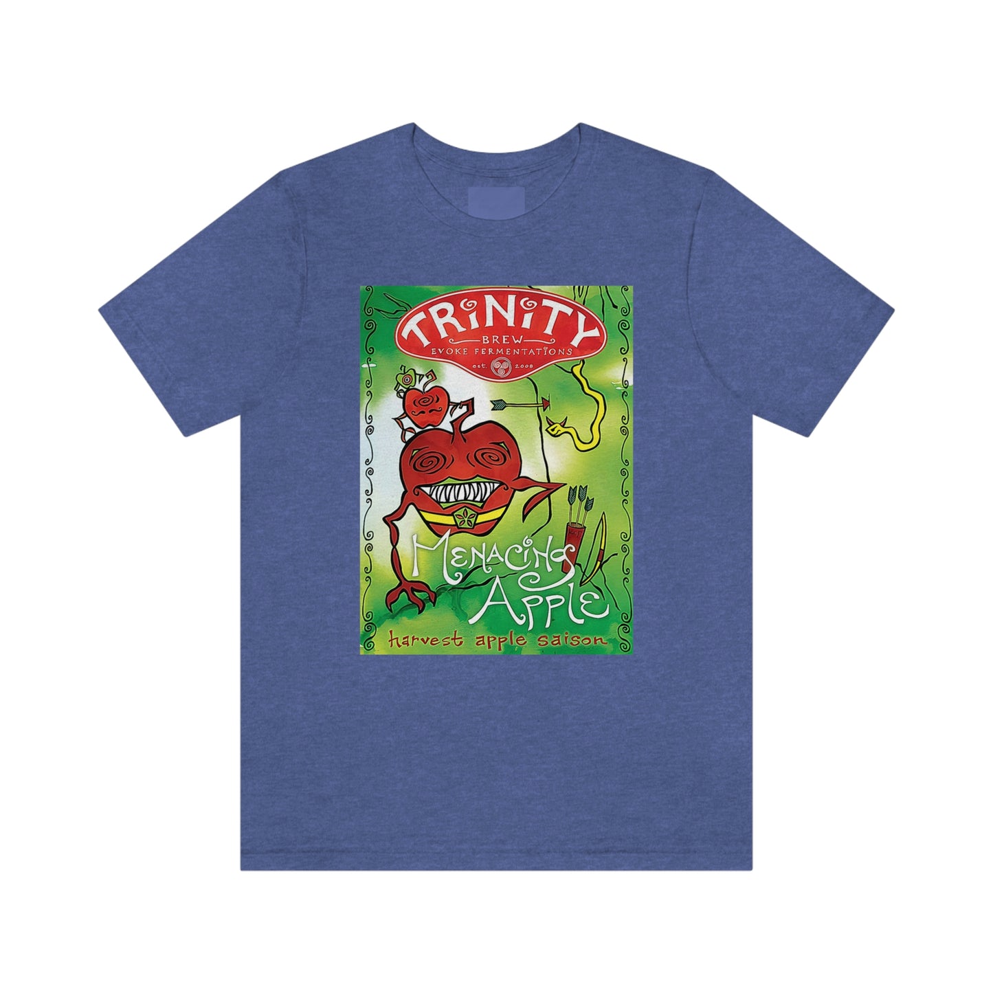 Menacing Apple Short Sleeve Tee