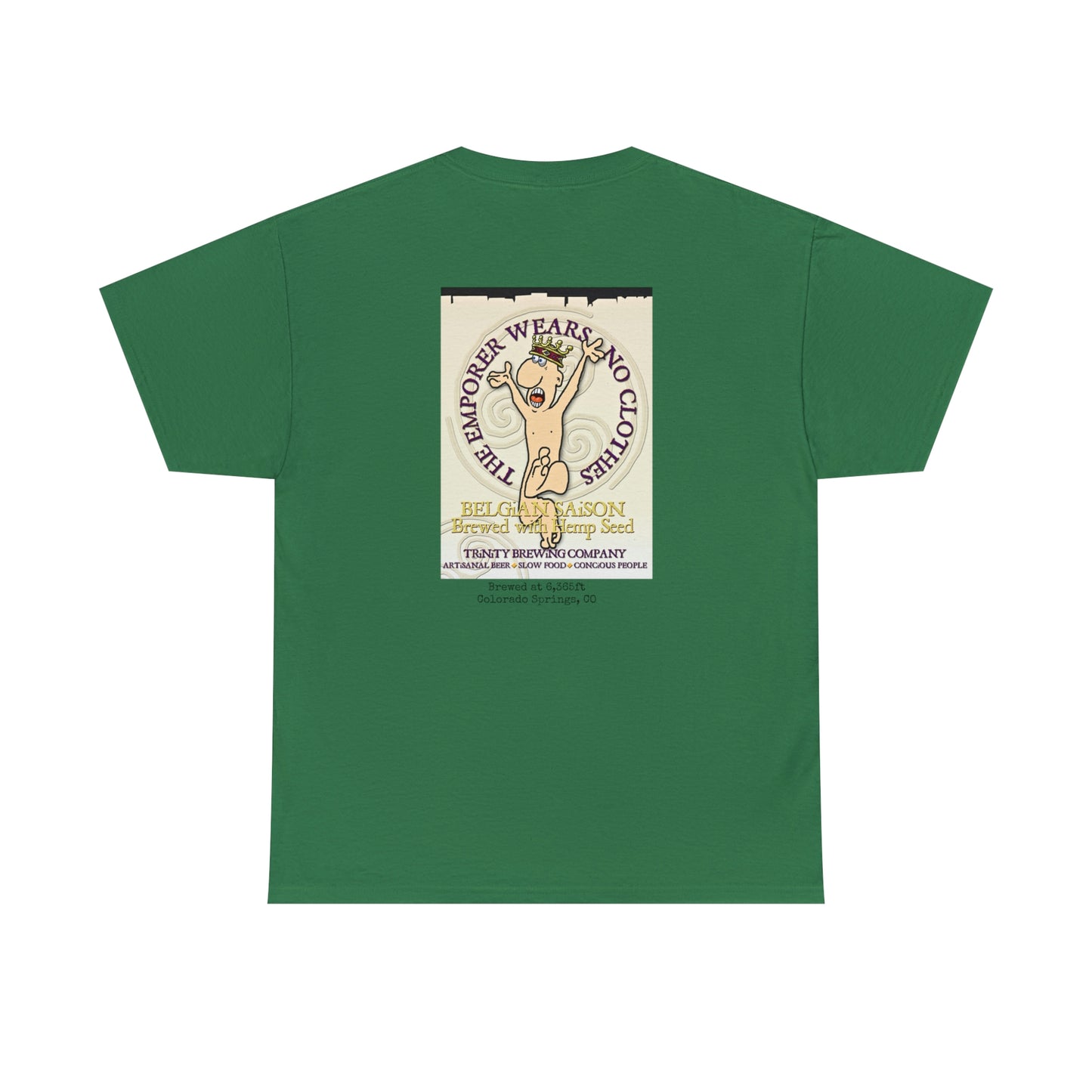 TRiNiTY The Emperor Has No Clothes -  Unisex Heavy Cotton Tee