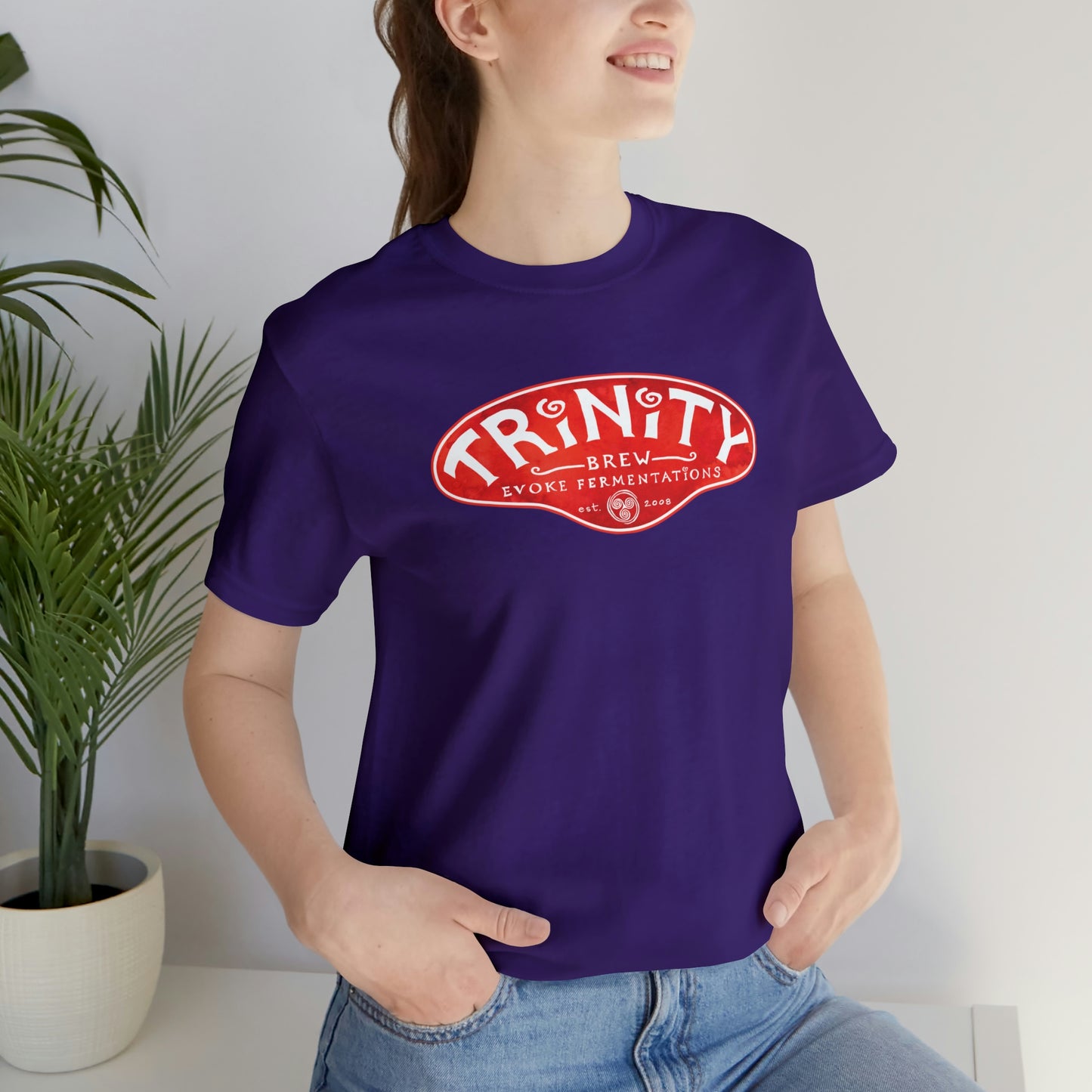 TRiNiTY Hazy Razberry Kolsch - Unisex Jersey Short Sleeve Tee