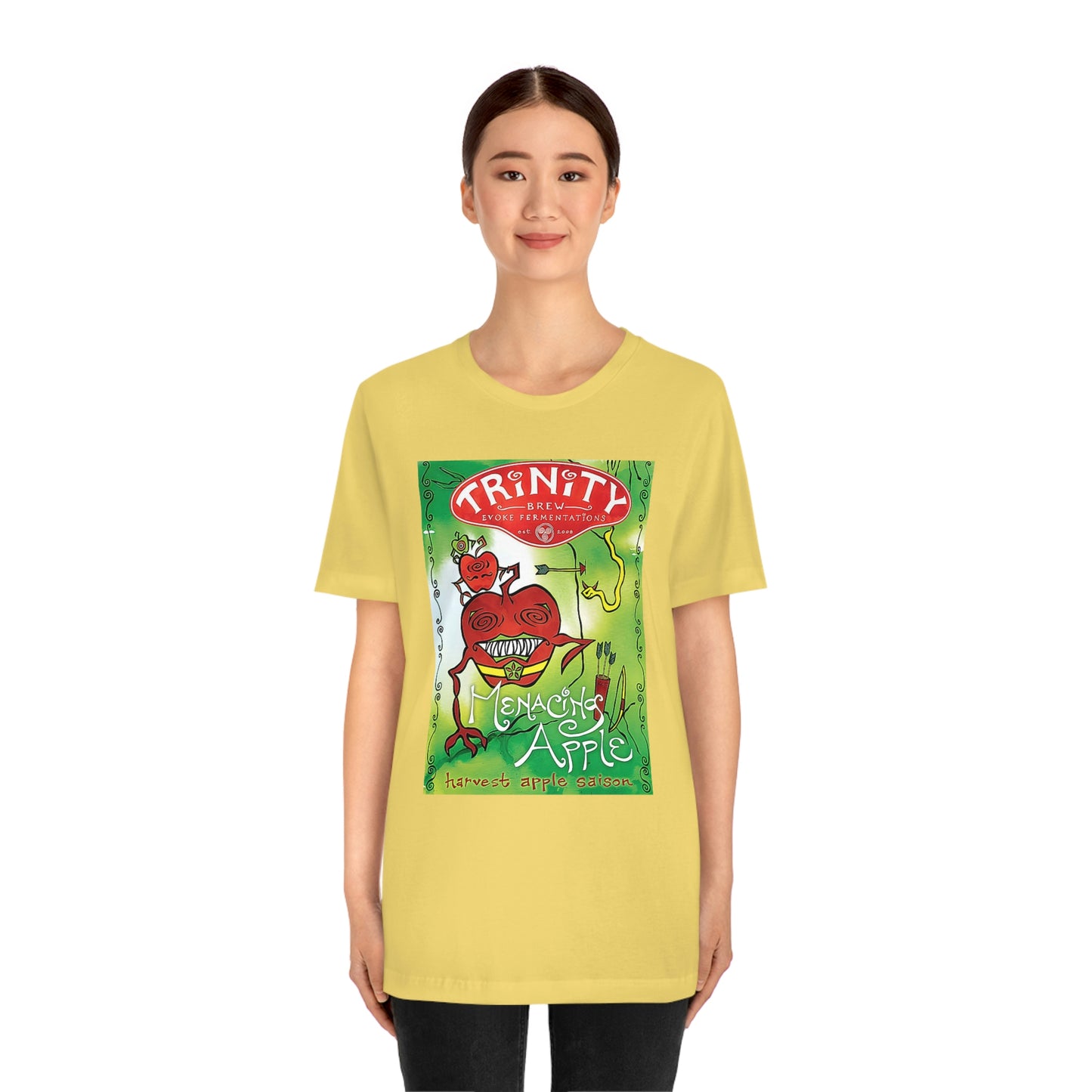 Menacing Apple Short Sleeve Tee